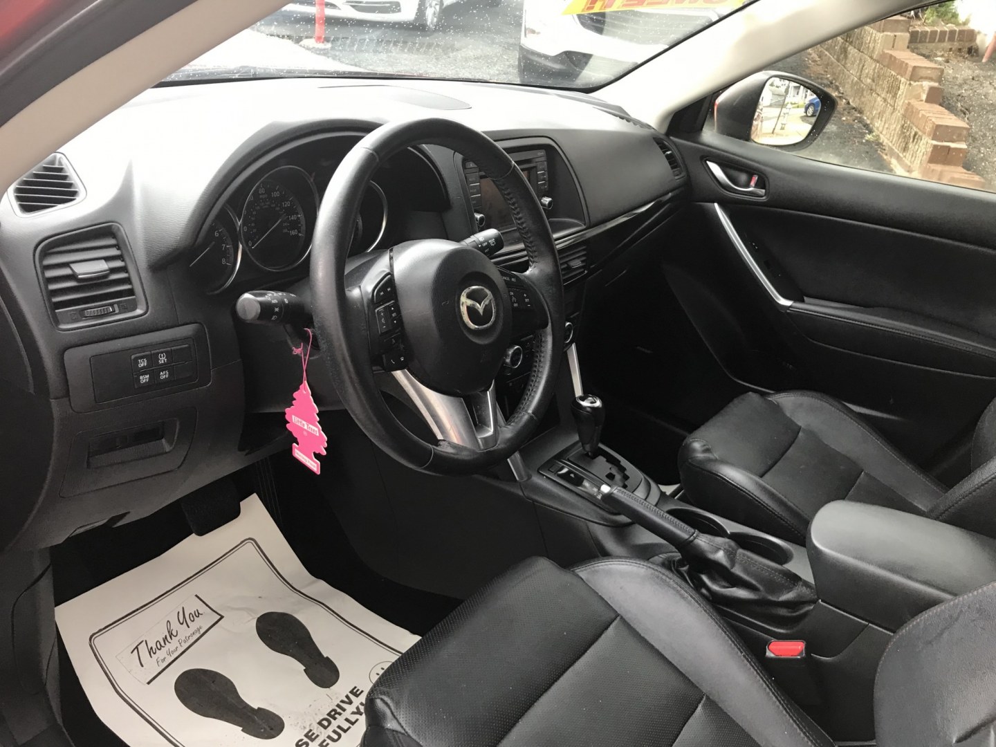 2014 Red /Black Mazda CX-5 Grand Touring AWD (JM3KE4DY3E0) with an 2.5L L4 DOHC 16V engine, 6A transmission, located at 577 Chester Pike, Prospect Park, PA, 19076, (610) 237-1015, 39.886154, -75.302338 - 2014 Mazda CX-5 Grand Touring: AWD, navigation system, backup camera, new PA inspection, SUPER CLEAN, runs LIKE NEW! This vehicle comes inspected and has been given a bumper to bumper safety check. It is very clean, reliable, and well maintained. We offer a unique pay plan that is known for being- Photo#13