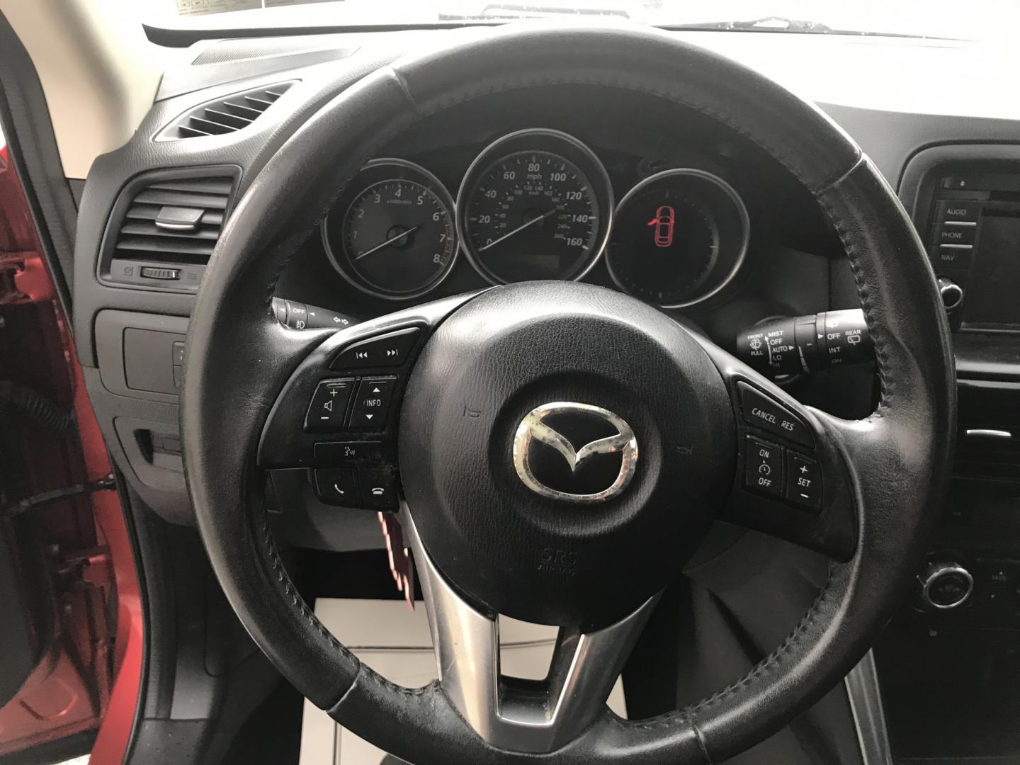 2014 Red /Black Mazda CX-5 Grand Touring AWD (JM3KE4DY3E0) with an 2.5L L4 DOHC 16V engine, 6A transmission, located at 577 Chester Pike, Prospect Park, PA, 19076, (610) 237-1015, 39.886154, -75.302338 - 2014 Mazda CX-5 Grand Touring: AWD, navigation system, backup camera, new PA inspection, SUPER CLEAN, runs LIKE NEW! This vehicle comes inspected and has been given a bumper to bumper safety check. It is very clean, reliable, and well maintained. We offer a unique pay plan that is known for being- Photo#14