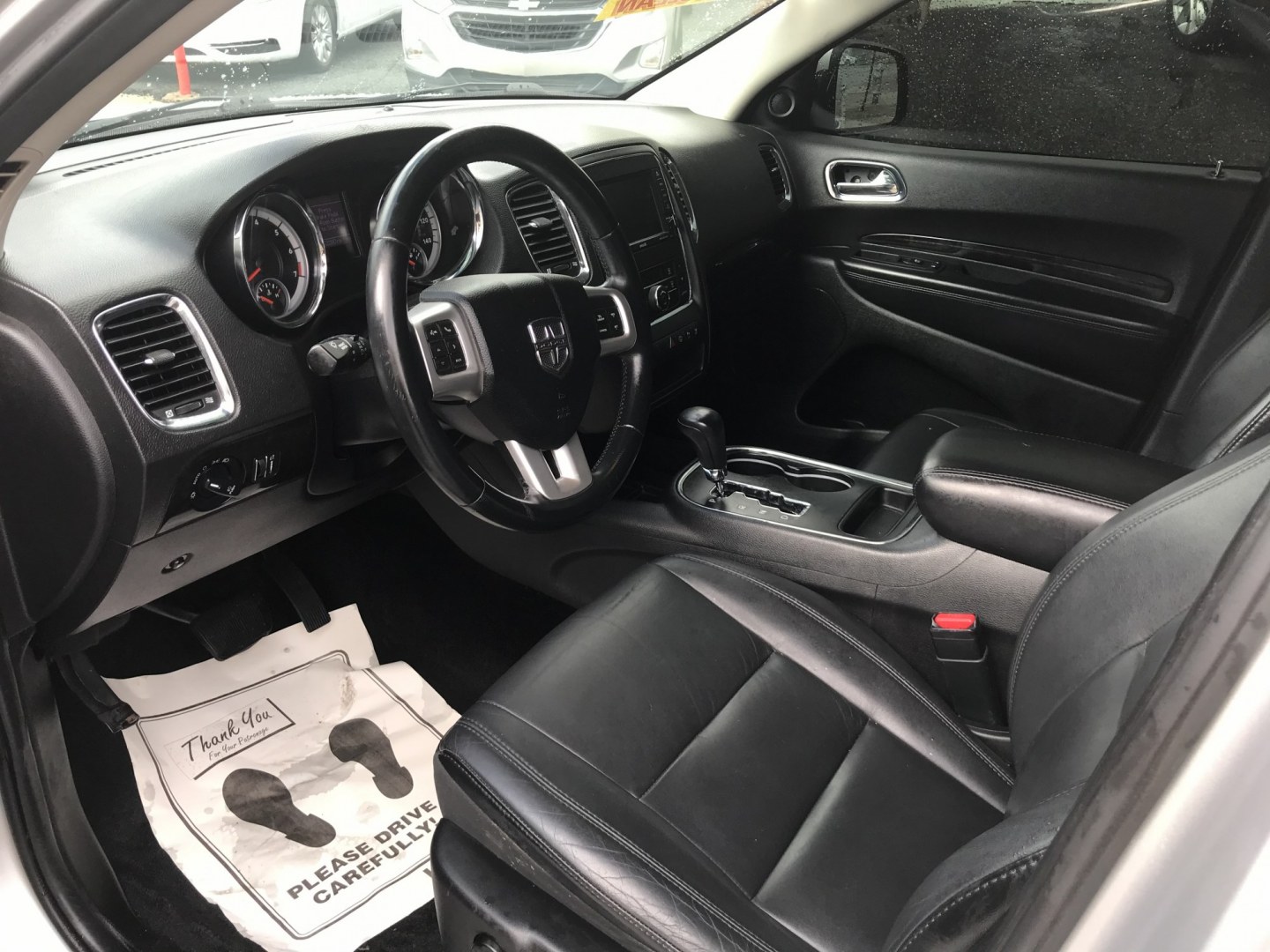2013 Silver /Black Dodge Durango Crew AWD (1C4RDJDG5DC) with an 3.6L V6 DOHC 24V engine, 5-Speed Automatic transmission, located at 577 Chester Pike, Prospect Park, PA, 19076, (610) 237-1015, 39.886154, -75.302338 - 2013 Dodge Durango Crew: Backup camera, 3rd row seat, new PA inspection, SUPER CLEAN, runs LIKE NEW! This vehicle comes inspected and has been given a bumper to bumper safety check. It is very clean, reliable, and well maintained. We offer a unique pay plan that is known for being the easiest and- Photo#7
