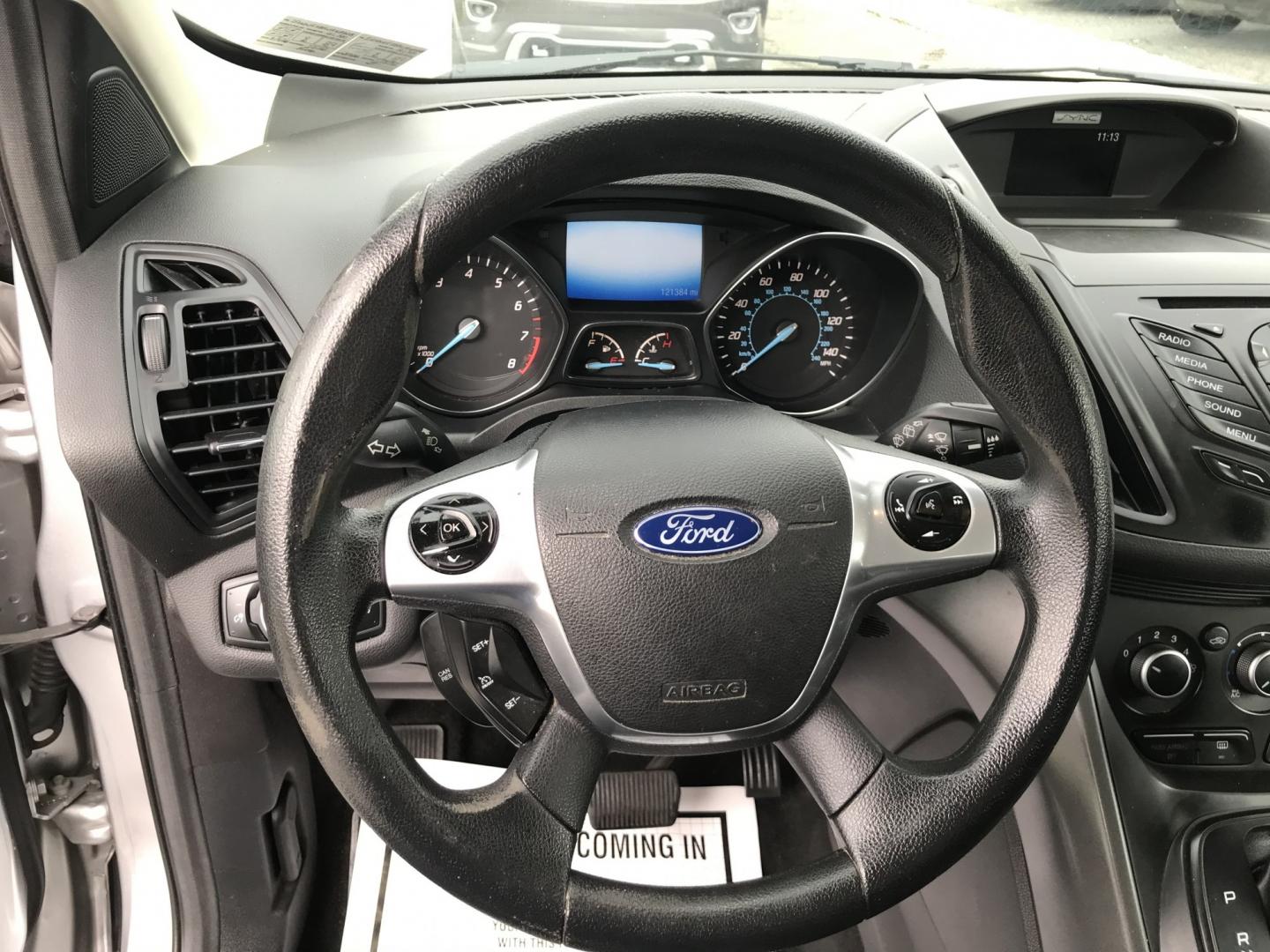 2016 Silver /Black Ford Escape S (1FMCU0F78GU) with an 2.5L L4 DOHC 16V engine, 6A transmission, located at 577 Chester Pike, Prospect Park, PA, 19076, (610) 237-1015, 39.886154, -75.302338 - 2016 Ford Escape S: Only 121k miles, great on gas, new PA inspection, SUPER CLEAN, runs LIKE NEW! This vehicle comes inspected and has been given a bumper to bumper safety check. It is very clean, reliable, and well maintained. We offer a unique pay plan that is known for being the easiest and fa- Photo#11