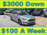 2017 Silver /Gray Ford Fusion Hybrid Titanium (3FA6P0RU4HR) with an 2.0L L4 DOHC 16V HYBRID engine, CVT transmission, located at 577 Chester Pike, Prospect Park, PA, 19076, (610) 237-1015, 39.886154, -75.302338 - 2017 Ford Fusion Titanium Hybrid: Sunroof, backup camera, new PA inspection, great on gas, SUPER CLEAN, runs LIKE NEW! This vehicle comes inspected and has been given a bumper to bumper safety check. It is very clean, reliable, and well maintained. We offer a unique pay plan that is known for bei- Photo#0