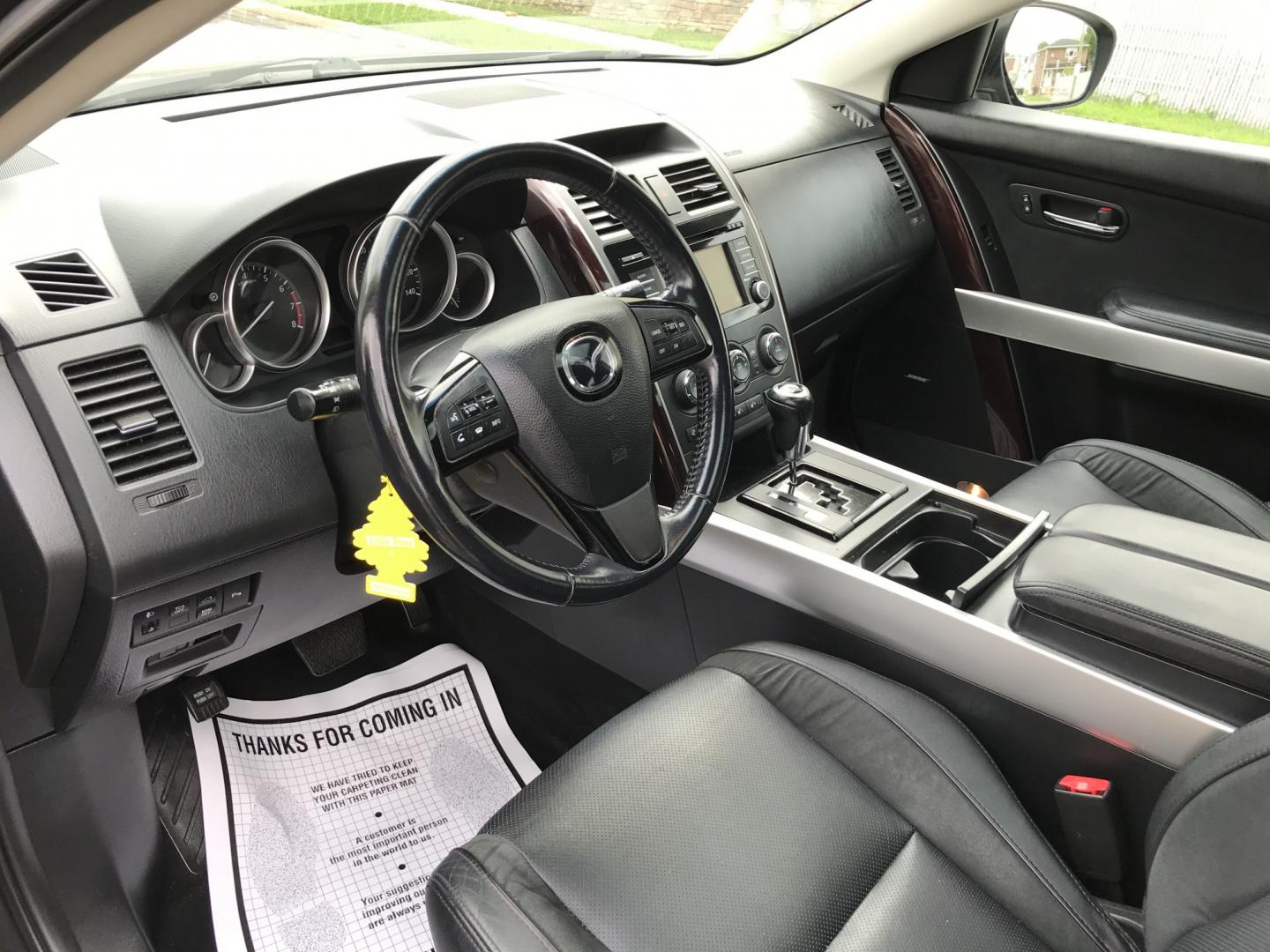 2014 Gray /Black Mazda CX-9 Grand Touring AWD (JM3TB3DVXE0) with an 3.7L V6 DOHC 24V engine, 6A transmission, located at 577 Chester Pike, Prospect Park, PA, 19076, (610) 237-1015, 39.886154, -75.302338 - 2014 Mazda CX-9 Grand Touring: Sunroof, 3rd row seating, backup camera, new PA inspection, SUPER CLEAN, runs LIKE NEW! This vehicle comes inspected and has been given a bumper to bumper safety check. It is very clean, reliable, and well maintained. We offer a unique pay plan that is known for bei- Photo#12