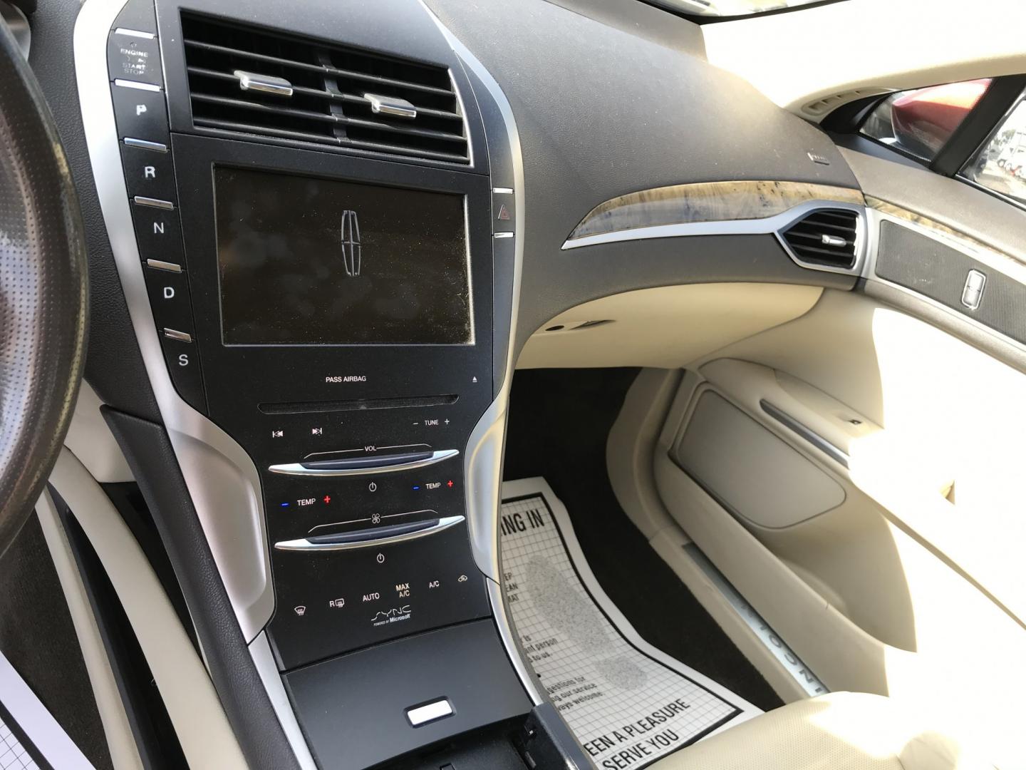 2014 Red /Beige Lincoln MKZ AWD (3LN6L2J9XER) with an 2.0L L4 DOHC 16V engine, 6-Speed Automatic transmission, located at 577 Chester Pike, Prospect Park, PA, 19076, (610) 237-1015, 39.886154, -75.302338 - 2014 Lincoln MKZ: AWD, navigation system, backup camera, sunroof, new PA inspection, SUPER CLEAN, runs LIKE NEW! This vehicle comes inspected and has been given a bumper to bumper safety check. It is very clean, reliable, and well maintained. We offer a unique pay plan that is known for being the- Photo#13