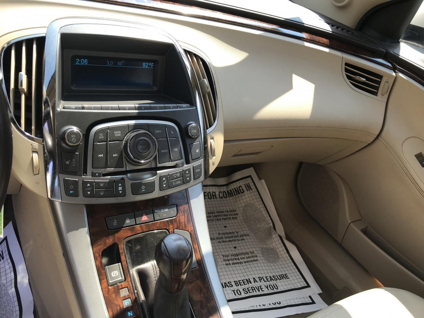 2011 White /Beige Buick LaCrosse CXL (1G4GC5ED9BF) with an 3.6L V6 DOHC 24V engine, 6A transmission, located at 577 Chester Pike, Prospect Park, PA, 19076, (610) 237-1015, 39.886154, -75.302338 - 2011 Buick Lacrosse CXL: Sunroof, new PA inspection, leather seats, SUPER CLEAN, runs LIKE NEW! This vehicle comes inspected and has been given a bumper to bumper safety check. It is very clean, reliable, and well maintained. We offer a unique pay plan that is known for being the easiest and fast- Photo#14