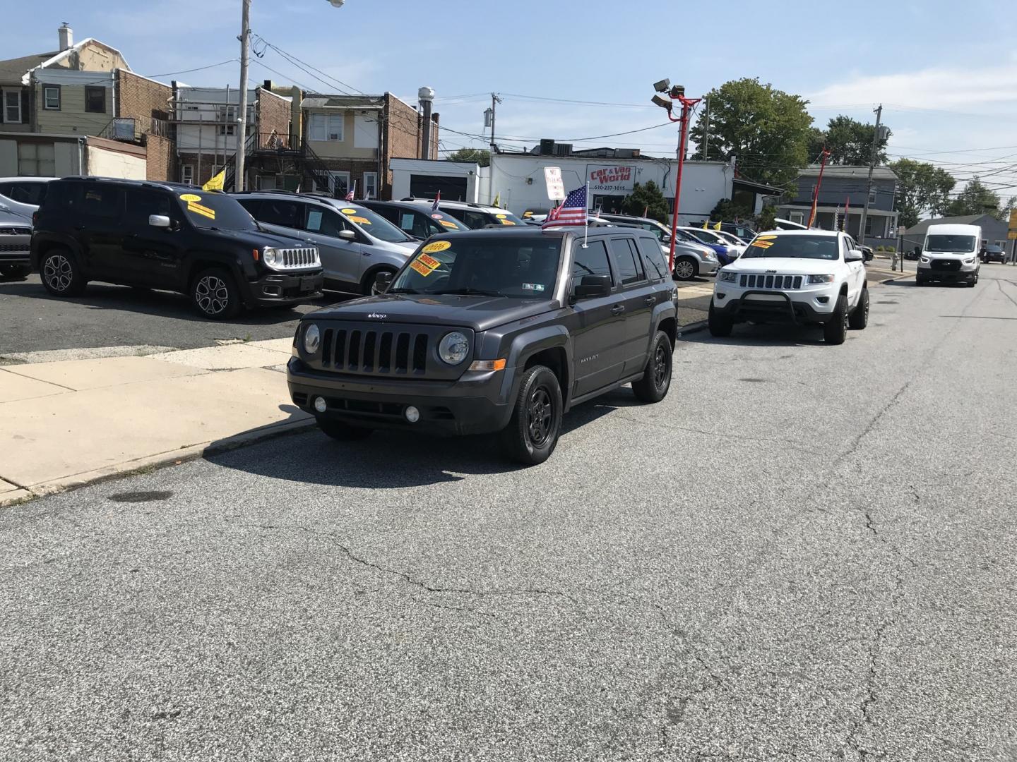 2016 Gray /Gray Jeep Patriot Sport (1C4NJPBB4GD) with an 2.4L L4 DOHC 16V engine, Automatic transmission, located at 577 Chester Pike, Prospect Park, PA, 19076, (610) 237-1015, 39.886154, -75.302338 - 2016 Jeep Patriot: Great on gas, new PA inspection, SUPER CLEAN, runs LIKE NEW! This vehicle comes inspected and has been given a bumper to bumper safety check. It is very clean, reliable, and well maintained. We offer a unique pay plan that is known for being the easiest and fastest financing op- Photo#1