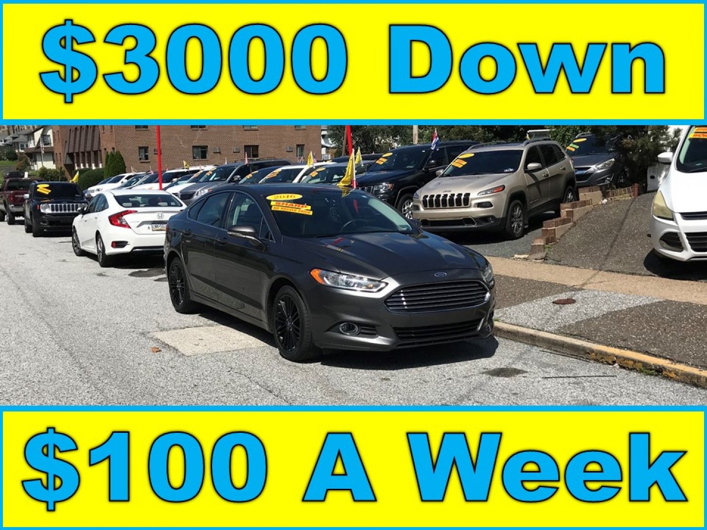 2016 Gray /Black Ford Fusion SE AWD (3FA6P0T90GR) with an 2.0L L4 DOHC 16V engine, 6A transmission, located at 577 Chester Pike, Prospect Park, PA, 19076, (610) 237-1015, 39.886154, -75.302338 - 2016 Ford Fusion SE AWD: Navigation system, remote start, backup camera, sunroof, new PA inspection, SUPER CLEAN, runs LIKE NEW! This vehicle comes inspected and has been given a bumper to bumper safety check. It is very clean, reliable, and well maintained. We offer a unique pay plan that is kno- Photo#0