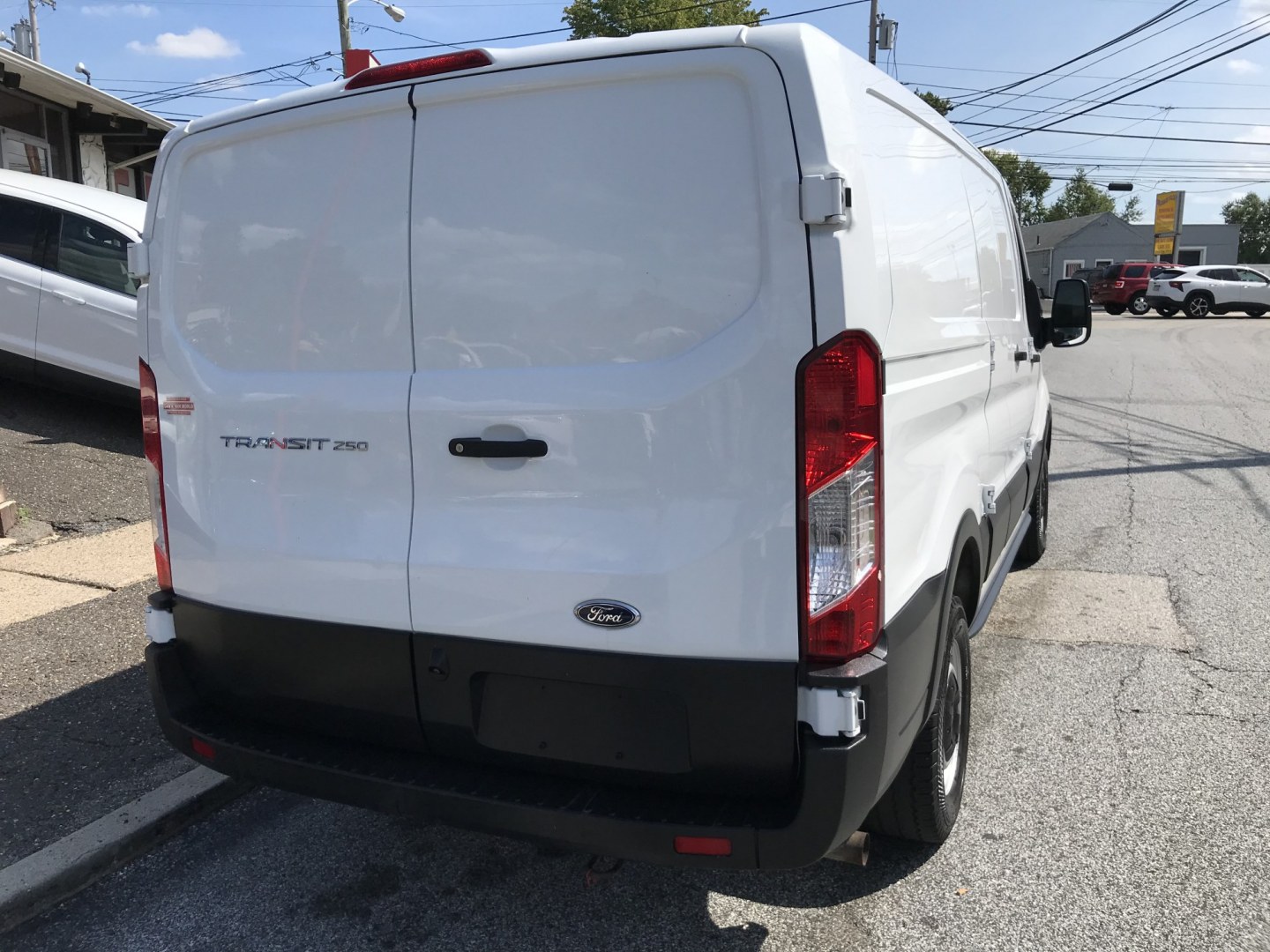 2020 White /Gray Ford Transit 250 Van Low Roof w/Sliding Pass. 130-in. WB (1FTBR1Y88LK) with an 3.5L V6 DOHC 24V engine, 6A transmission, located at 577 Chester Pike, Prospect Park, PA, 19076, (610) 237-1015, 39.886154, -75.302338 - 2020 Ford Transit 250: Fully metal (no windows), backup camera, shelving, new PA inspection, FLEET MAINTAINED! This vehicle comes inspected and has been given a bumper to bumper safety check. It is very clean, reliable, and well maintained. We offer a unique pay plan that is known for being the e- Photo#6