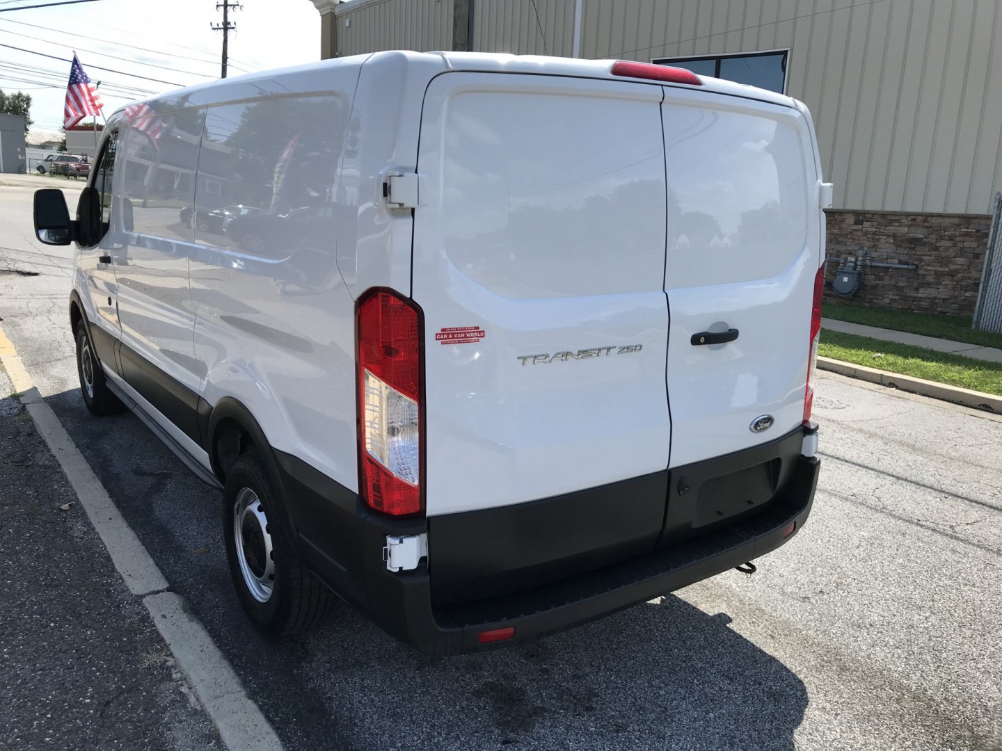 2020 White /Gray Ford Transit 250 Van Low Roof w/Sliding Pass. 130-in. WB (1FTBR1Y88LK) with an 3.5L V6 DOHC 24V engine, 6A transmission, located at 577 Chester Pike, Prospect Park, PA, 19076, (610) 237-1015, 39.886154, -75.302338 - 2020 Ford Transit 250: Fully metal (no windows), backup camera, shelving, new PA inspection, FLEET MAINTAINED! This vehicle comes inspected and has been given a bumper to bumper safety check. It is very clean, reliable, and well maintained. We offer a unique pay plan that is known for being the e- Photo#5