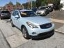 2011 Blue /Beige Infiniti EX EX35 AWD (JN1AJ0HR9BM) with an 3.5L V6 DOHC 24V engine, 5-Speed Automatic Overdrive transmission, located at 577 Chester Pike, Prospect Park, PA, 19076, (610) 237-1015, 39.886154, -75.302338 - 2011 Infiniti EX350: Only 104k miles, sunroof, navigation system, backup camera, new PA inspection, RUNS LIKE NEW! This vehicle comes inspected and has been given a bumper to bumper safety check. It is very clean, reliable, and well maintained. We offer a unique pay plan that is known for being t- Photo#2