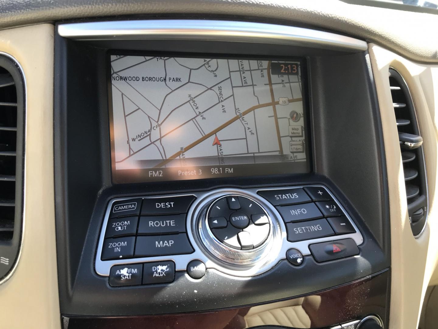 2011 Blue /Beige Infiniti EX EX35 AWD (JN1AJ0HR9BM) with an 3.5L V6 DOHC 24V engine, 5-Speed Automatic Overdrive transmission, located at 577 Chester Pike, Prospect Park, PA, 19076, (610) 237-1015, 39.886154, -75.302338 - 2011 Infiniti EX350: Only 104k miles, sunroof, navigation system, backup camera, new PA inspection, RUNS LIKE NEW! This vehicle comes inspected and has been given a bumper to bumper safety check. It is very clean, reliable, and well maintained. We offer a unique pay plan that is known for being t- Photo#15