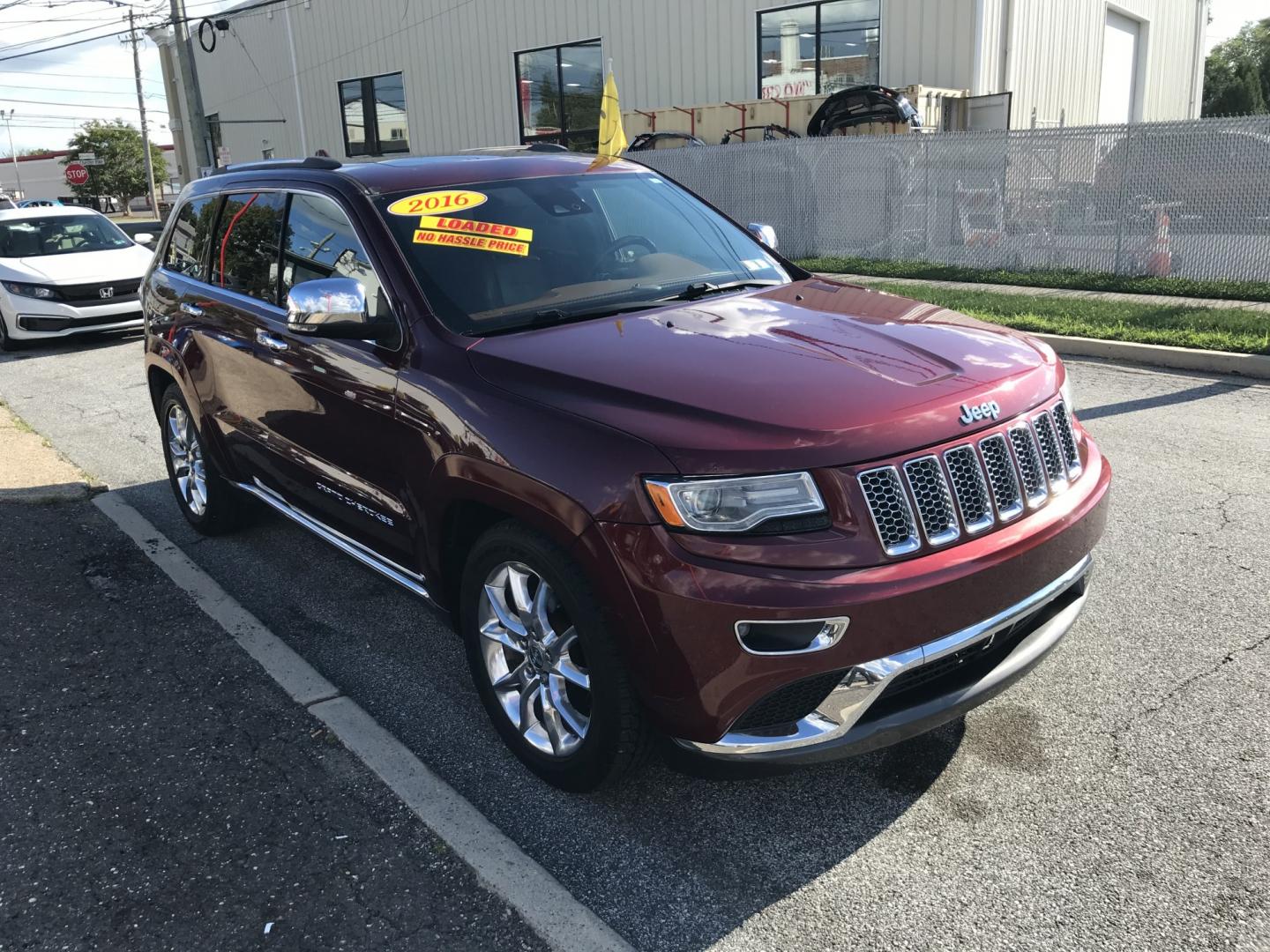 2016 Burgundy /Tan Jeep Grand Cherokee Summit 4WD (1C4RJFJGXGC) with an 3.6L V6 DOHC 24V engine, 8A transmission, located at 577 Chester Pike, Prospect Park, PA, 19076, (610) 237-1015, 39.886154, -75.302338 - 2016 Jeep Grand Cherokee Summit: Fully loaded, navigation system, backup camera, panoramic sunroof, new PA inspection, runs LIKE NEW! This vehicle comes inspected and has been given a bumper to bumper safety check. It is very clean, reliable, and well maintained. We offer a unique pay plan that i- Photo#3