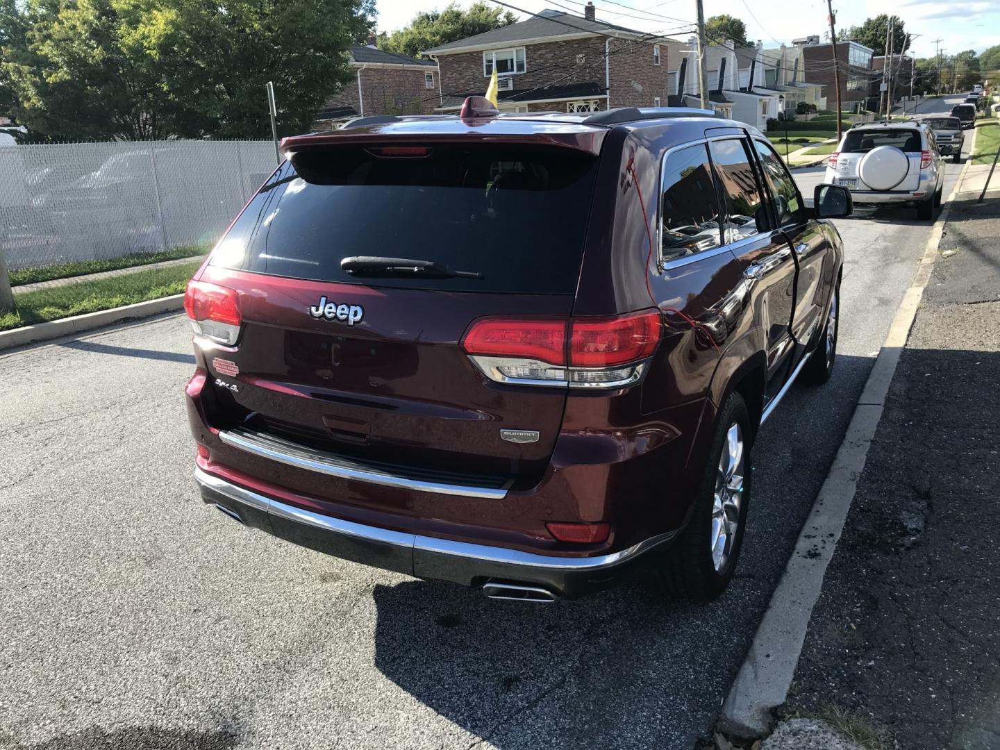2016 Burgundy /Tan Jeep Grand Cherokee Summit 4WD (1C4RJFJGXGC) with an 3.6L V6 DOHC 24V engine, 8A transmission, located at 577 Chester Pike, Prospect Park, PA, 19076, (610) 237-1015, 39.886154, -75.302338 - 2016 Jeep Grand Cherokee Summit: Fully loaded, navigation system, backup camera, panoramic sunroof, new PA inspection, runs LIKE NEW! This vehicle comes inspected and has been given a bumper to bumper safety check. It is very clean, reliable, and well maintained. We offer a unique pay plan that i- Photo#4