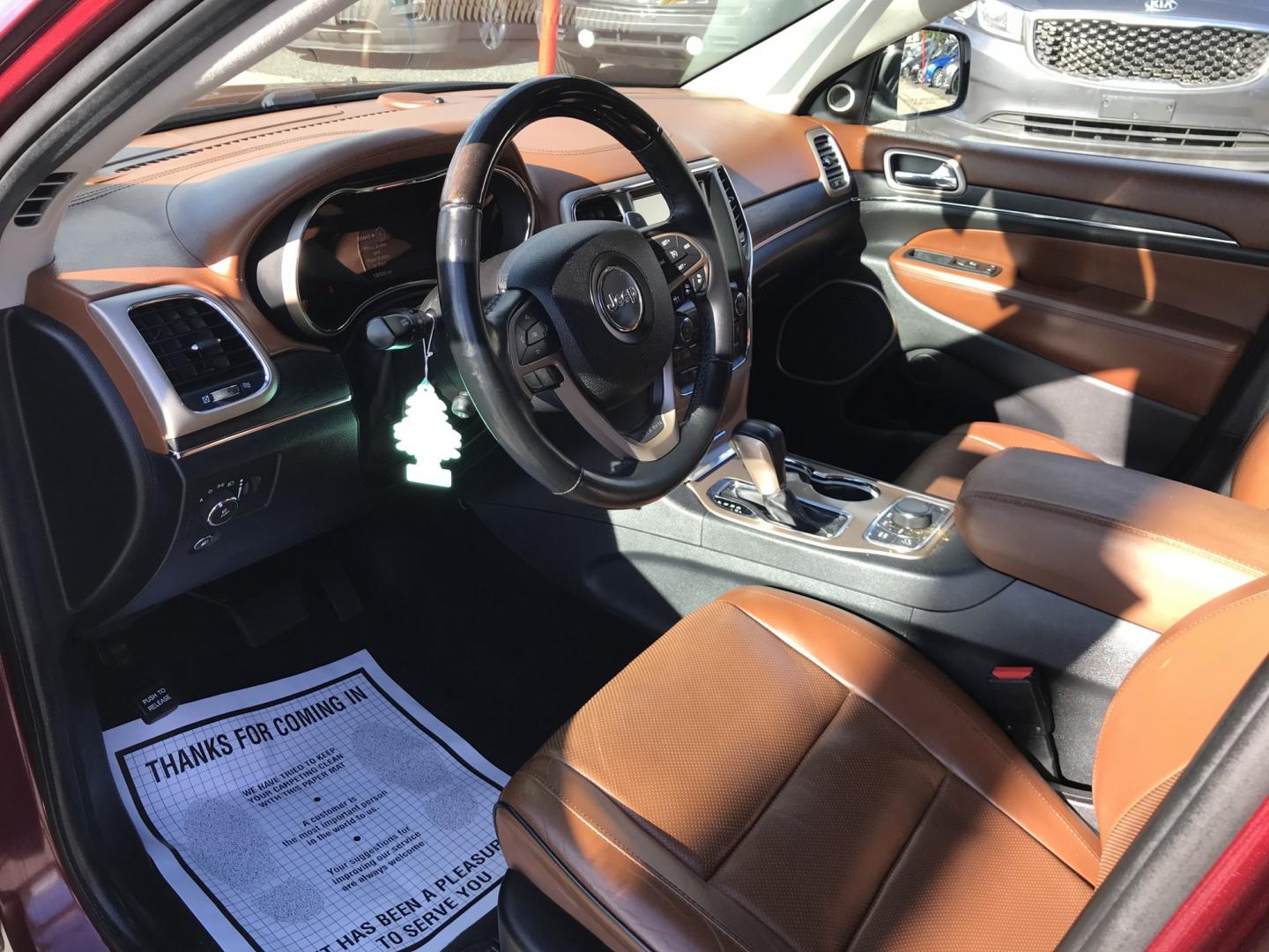 2016 Burgundy /Tan Jeep Grand Cherokee Summit 4WD (1C4RJFJGXGC) with an 3.6L V6 DOHC 24V engine, 8A transmission, located at 577 Chester Pike, Prospect Park, PA, 19076, (610) 237-1015, 39.886154, -75.302338 - 2016 Jeep Grand Cherokee Summit: Fully loaded, navigation system, backup camera, panoramic sunroof, new PA inspection, runs LIKE NEW! This vehicle comes inspected and has been given a bumper to bumper safety check. It is very clean, reliable, and well maintained. We offer a unique pay plan that i- Photo#9