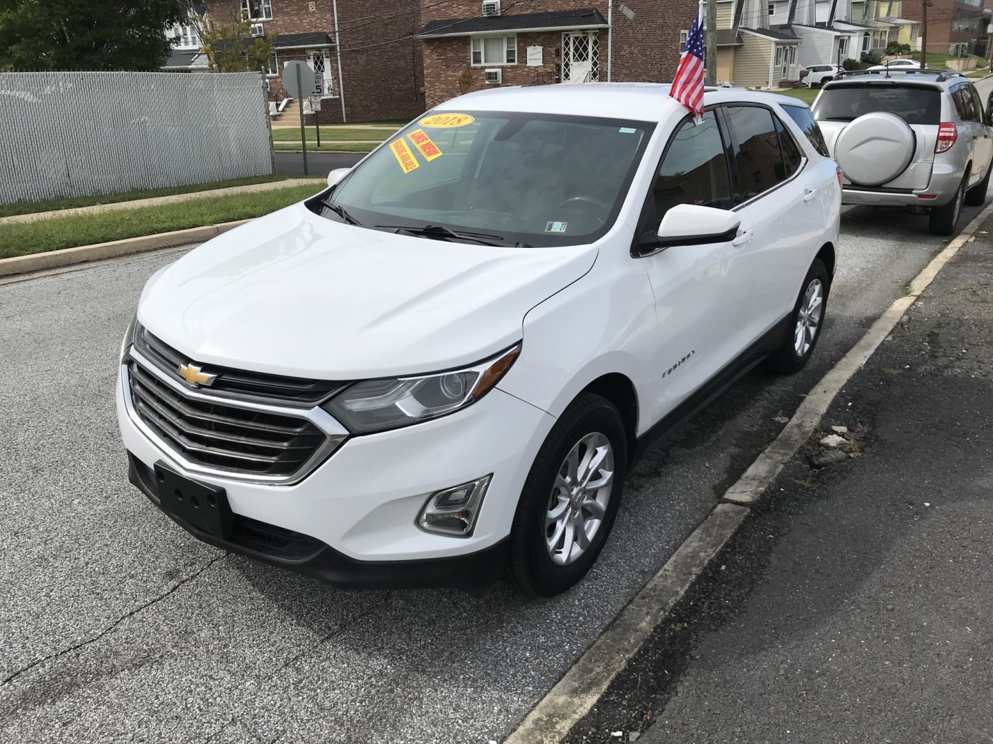 2018 White /Black Chevrolet Equinox LT AWD (2GNAXSEV9J6) with an 1.5L L4 DIR DOHC 16V TURBO engine, 6A transmission, located at 577 Chester Pike, Prospect Park, PA, 19076, (610) 237-1015, 39.886154, -75.302338 - 2018 Chevy Equinox LT: AWD, backup camera, new PA inspection, SUPER CLEAN, runs LIKE NEW! This vehicle comes inspected and has been given a bumper to bumper safety check. It is very clean, reliable, and well maintained. We offer a unique pay plan that is known for being the easiest and fastest fi- Photo#3
