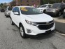 2018 White /Black Chevrolet Equinox LT AWD (2GNAXSEV9J6) with an 1.5L L4 DIR DOHC 16V TURBO engine, 6A transmission, located at 577 Chester Pike, Prospect Park, PA, 19076, (610) 237-1015, 39.886154, -75.302338 - 2018 Chevy Equinox LT: AWD, backup camera, new PA inspection, SUPER CLEAN, runs LIKE NEW! This vehicle comes inspected and has been given a bumper to bumper safety check. It is very clean, reliable, and well maintained. We offer a unique pay plan that is known for being the easiest and fastest fi- Photo#2