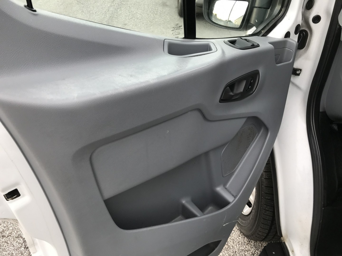 2017 White /Gray Ford Transit 250 Van Low Roof w/Sliding Pass. 130-in. WB (1FTYR1YM8HK) with an 3.7L V6 DOHC 24V engine, 6A transmission, located at 577 Chester Pike, Prospect Park, PA, 19076, (610) 237-1015, 39.886154, -75.302338 - 2017 Ford Transit 250: Ladder racks, shelving, new PA inspection, backup camera, FLEET MAINTAINED! This vehicle comes inspected and has been given a bumper to bumper safety check. It is very clean, reliable, and well maintained. We offer a unique pay plan that is known for being the easiest and f- Photo#9