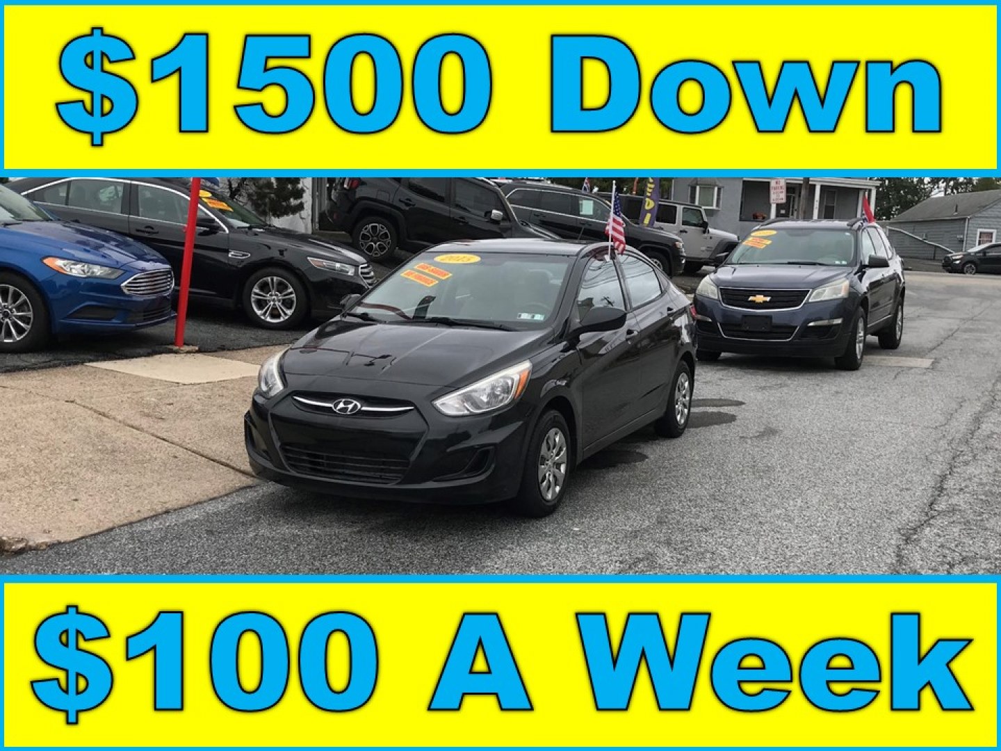 2015 Black Hyundai Accent GLS 4-Door 6A (KMHCT4AEXFU) with an 1.6L L4 DOHC 16V engine, 6A transmission, located at 577 Chester Pike, Prospect Park, PA, 19076, (610) 237-1015, 39.886154, -75.302338 - 2015 Hyundai Accent GLS: Great on gas, new PA inspection, SUPER CLEAN, runs LIKE NEW! This vehicle comes inspected and has been given a bumper to bumper safety check. It is very clean, reliable, and well maintained. We offer a unique pay plan that is known for being the easiest and fastest financ- Photo#0
