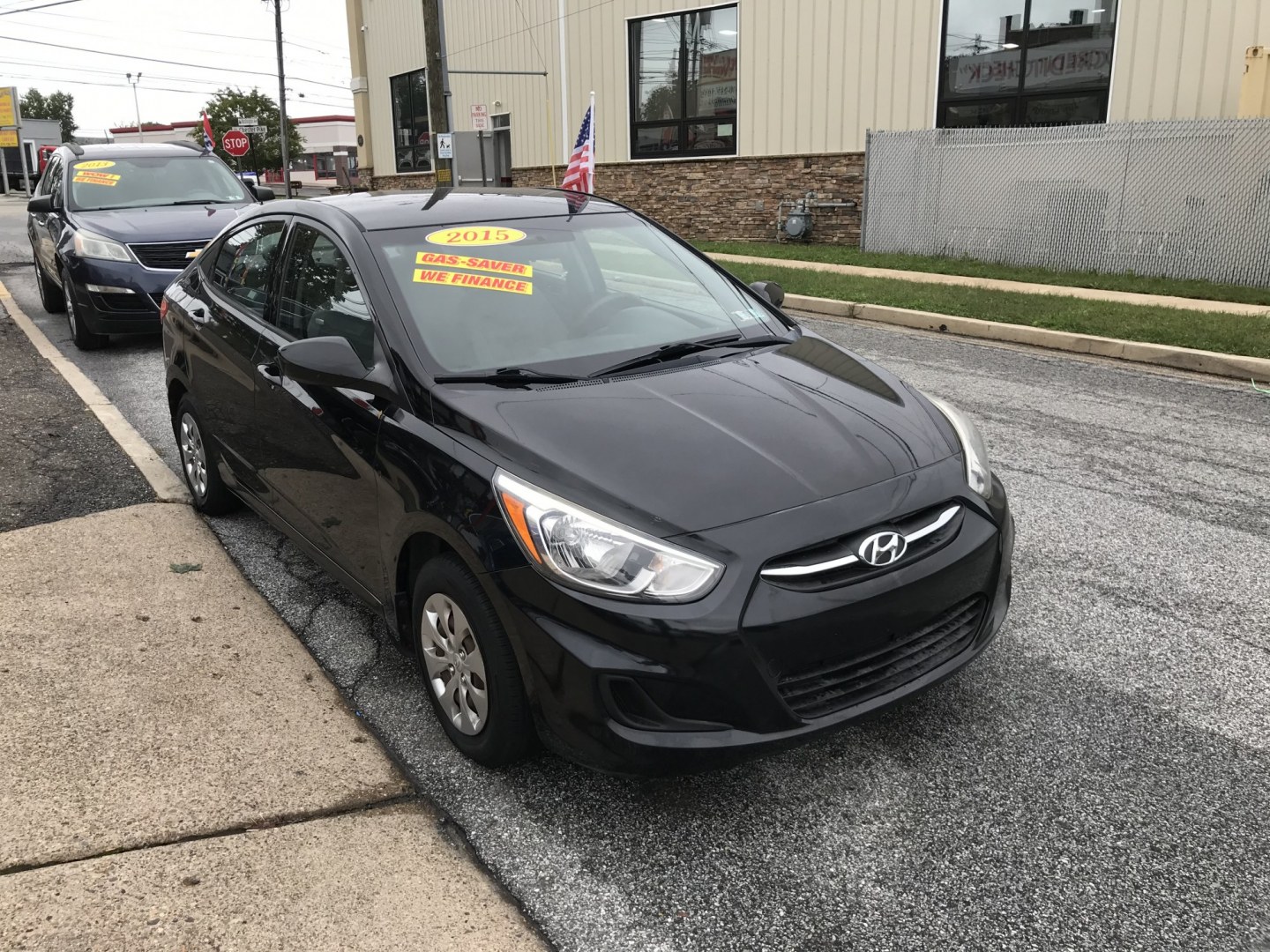 2015 Black Hyundai Accent GLS 4-Door 6A (KMHCT4AEXFU) with an 1.6L L4 DOHC 16V engine, 6A transmission, located at 577 Chester Pike, Prospect Park, PA, 19076, (610) 237-1015, 39.886154, -75.302338 - 2015 Hyundai Accent GLS: Great on gas, new PA inspection, SUPER CLEAN, runs LIKE NEW! This vehicle comes inspected and has been given a bumper to bumper safety check. It is very clean, reliable, and well maintained. We offer a unique pay plan that is known for being the easiest and fastest financ- Photo#3
