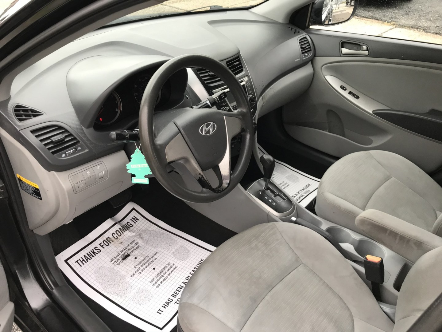 2015 Black Hyundai Accent GLS 4-Door 6A (KMHCT4AEXFU) with an 1.6L L4 DOHC 16V engine, 6A transmission, located at 577 Chester Pike, Prospect Park, PA, 19076, (610) 237-1015, 39.886154, -75.302338 - 2015 Hyundai Accent GLS: Great on gas, new PA inspection, SUPER CLEAN, runs LIKE NEW! This vehicle comes inspected and has been given a bumper to bumper safety check. It is very clean, reliable, and well maintained. We offer a unique pay plan that is known for being the easiest and fastest financ- Photo#7