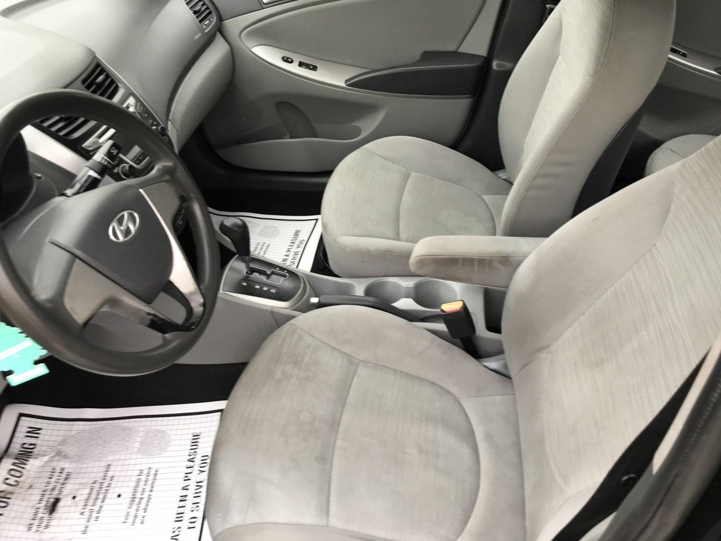 2015 Black Hyundai Accent GLS 4-Door 6A (KMHCT4AEXFU) with an 1.6L L4 DOHC 16V engine, 6A transmission, located at 577 Chester Pike, Prospect Park, PA, 19076, (610) 237-1015, 39.886154, -75.302338 - 2015 Hyundai Accent GLS: Great on gas, new PA inspection, SUPER CLEAN, runs LIKE NEW! This vehicle comes inspected and has been given a bumper to bumper safety check. It is very clean, reliable, and well maintained. We offer a unique pay plan that is known for being the easiest and fastest financ- Photo#9