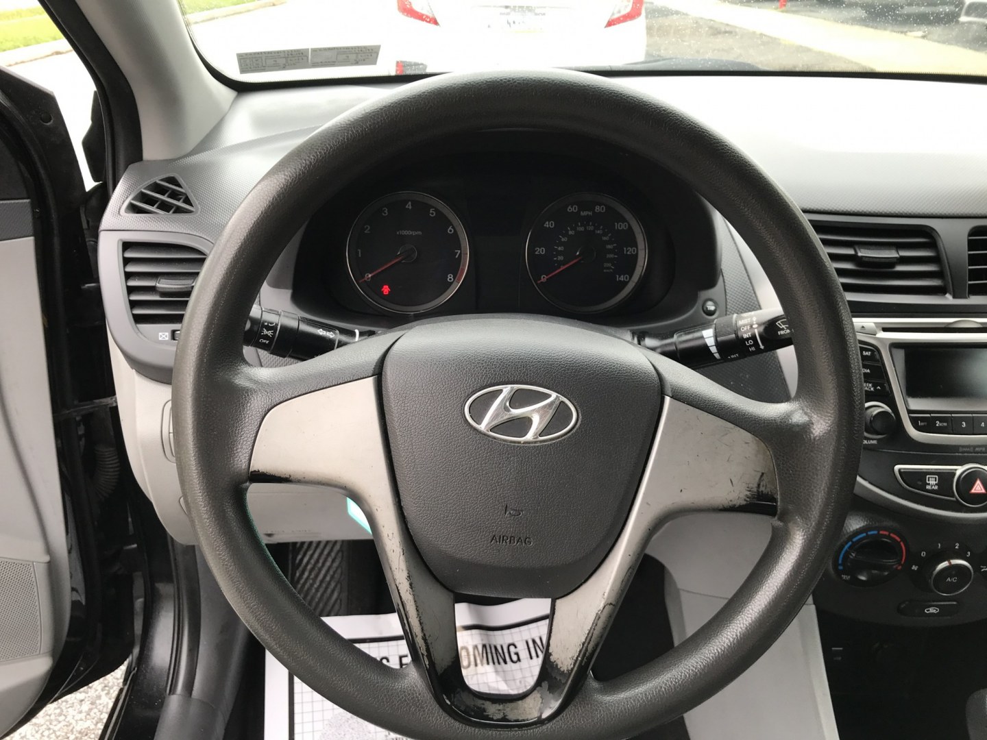 2015 Black Hyundai Accent GLS 4-Door 6A (KMHCT4AEXFU) with an 1.6L L4 DOHC 16V engine, 6A transmission, located at 577 Chester Pike, Prospect Park, PA, 19076, (610) 237-1015, 39.886154, -75.302338 - 2015 Hyundai Accent GLS: Great on gas, new PA inspection, SUPER CLEAN, runs LIKE NEW! This vehicle comes inspected and has been given a bumper to bumper safety check. It is very clean, reliable, and well maintained. We offer a unique pay plan that is known for being the easiest and fastest financ- Photo#11