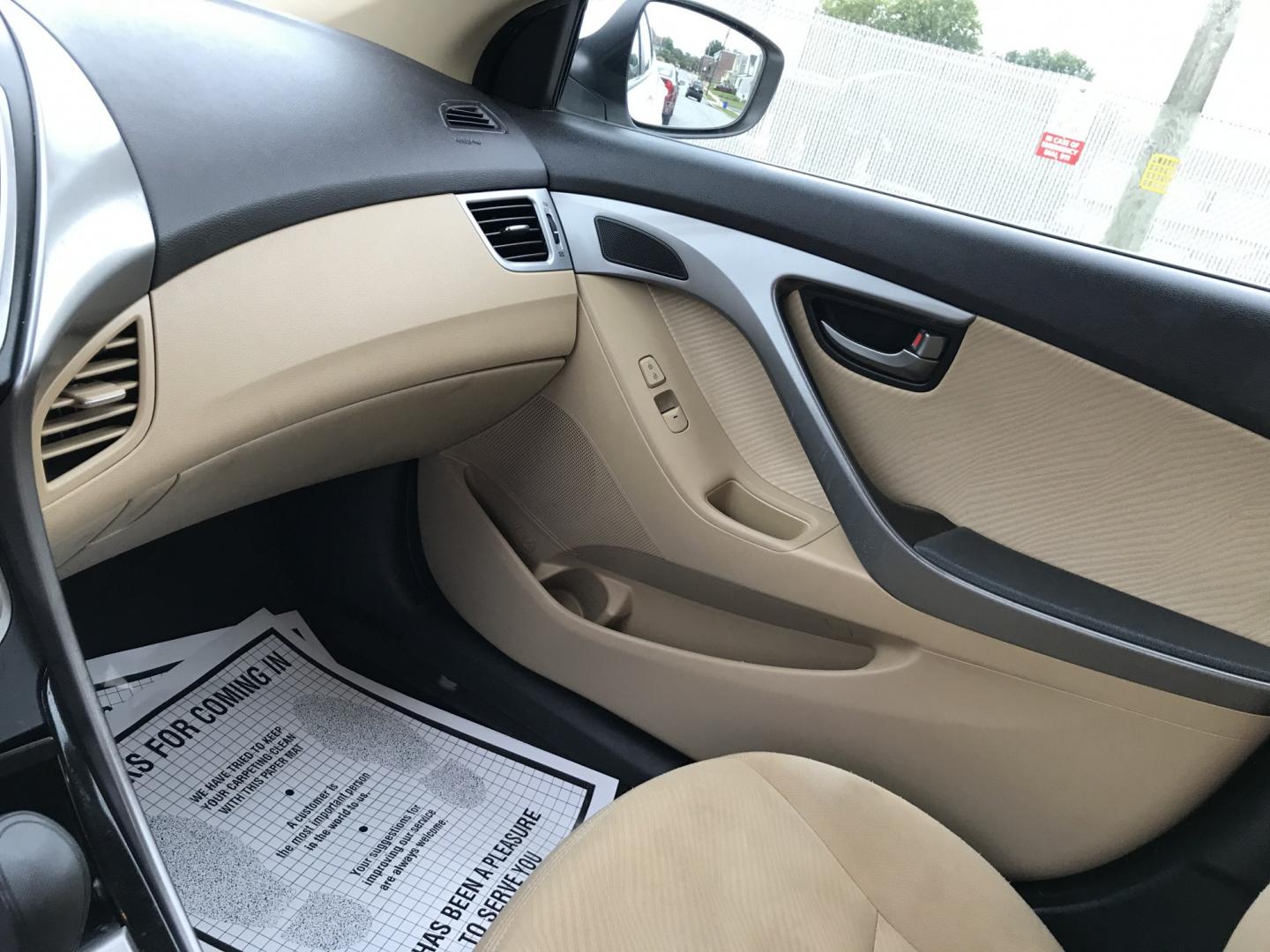 2013 White /Tan Hyundai Elantra GLS (5NPDH4AE2DH) with an 1.8L L4 DOHC 16V engine, 6-Speed Automatic transmission, located at 577 Chester Pike, Prospect Park, PA, 19076, (610) 237-1015, 39.886154, -75.302338 - 2013 Hyundai Elantra GLS: Only 90k miles, great on gas, SUPER CLEAN, runs LIKE NEW! This vehicle comes inspected and has been given a bumper to bumper safety check. It is very clean, reliable, and well maintained. We offer a unique pay plan that is known for being the easiest and fastest financin- Photo#15