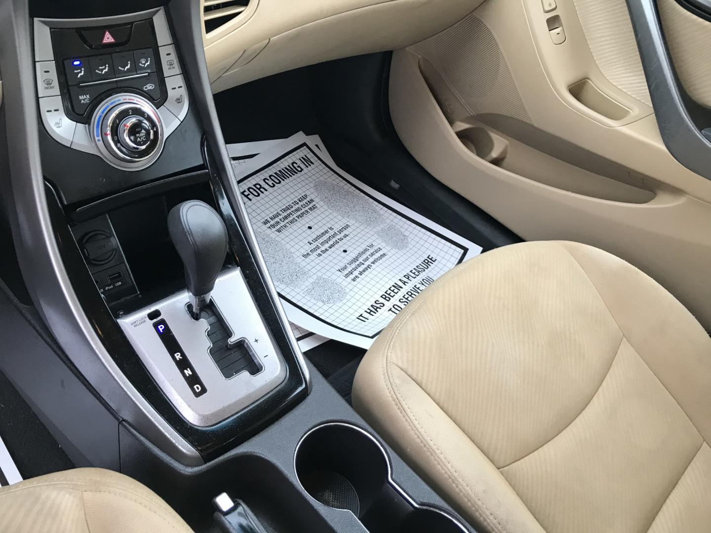 2013 White /Tan Hyundai Elantra GLS (5NPDH4AE2DH) with an 1.8L L4 DOHC 16V engine, 6-Speed Automatic transmission, located at 577 Chester Pike, Prospect Park, PA, 19076, (610) 237-1015, 39.886154, -75.302338 - 2013 Hyundai Elantra GLS: Only 90k miles, great on gas, SUPER CLEAN, runs LIKE NEW! This vehicle comes inspected and has been given a bumper to bumper safety check. It is very clean, reliable, and well maintained. We offer a unique pay plan that is known for being the easiest and fastest financin- Photo#14