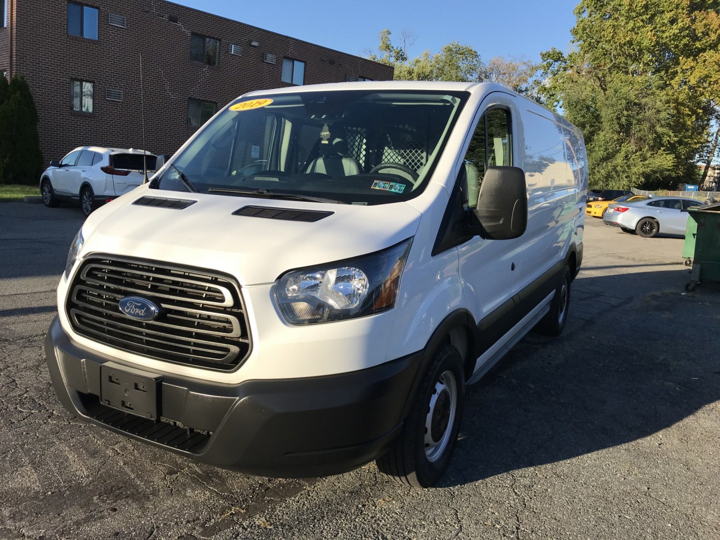 2019 White /Gray Ford Transit 150 Van Low Roof w/Sliding Pass. 130-in. WB (1FTYE1YM2KK) with an 3.7L V6 DOHC 24V engine, 6A transmission, located at 577 Chester Pike, Prospect Park, PA, 19076, (610) 237-1015, 39.886154, -75.302338 - 2019 Ford Transit 150: Multiple pieces of shelving, backup camera, partition, new PA inspection, runs LIKE NEW! This vehicle comes inspected and has been given a bumper to bumper safety check. It is very clean, reliable, and well maintained. We offer a unique pay plan that is known for being the- Photo#3