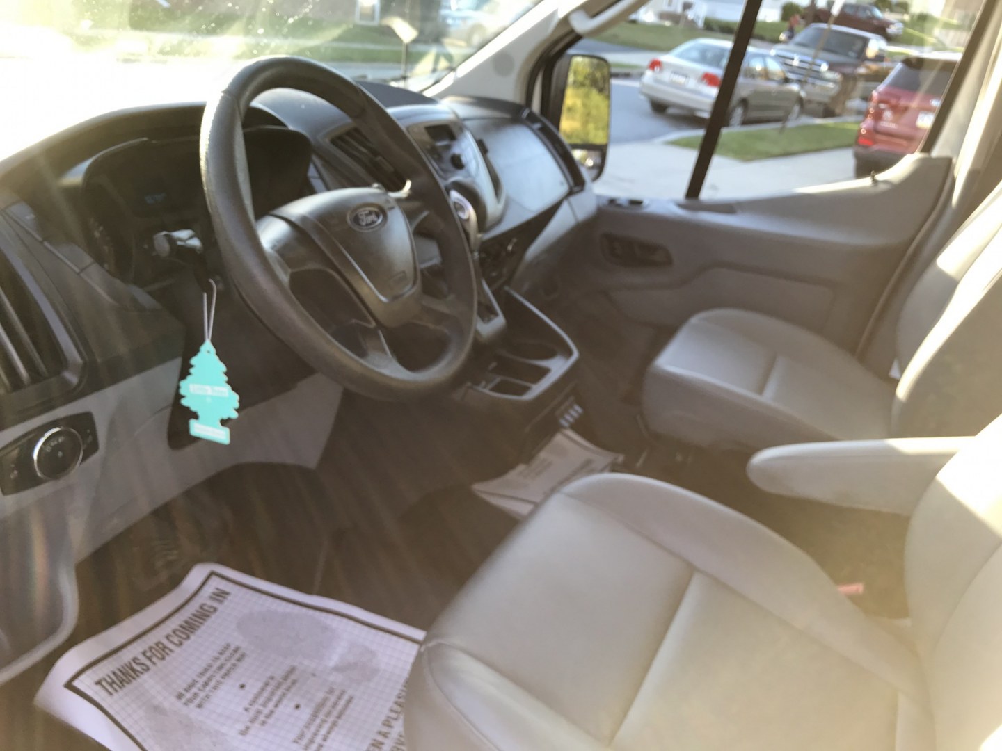 2019 White /Gray Ford Transit 150 Van Low Roof w/Sliding Pass. 130-in. WB (1FTYE1YM2KK) with an 3.7L V6 DOHC 24V engine, 6A transmission, located at 577 Chester Pike, Prospect Park, PA, 19076, (610) 237-1015, 39.886154, -75.302338 - 2019 Ford Transit 150: Multiple pieces of shelving, backup camera, partition, new PA inspection, runs LIKE NEW! This vehicle comes inspected and has been given a bumper to bumper safety check. It is very clean, reliable, and well maintained. We offer a unique pay plan that is known for being the- Photo#7