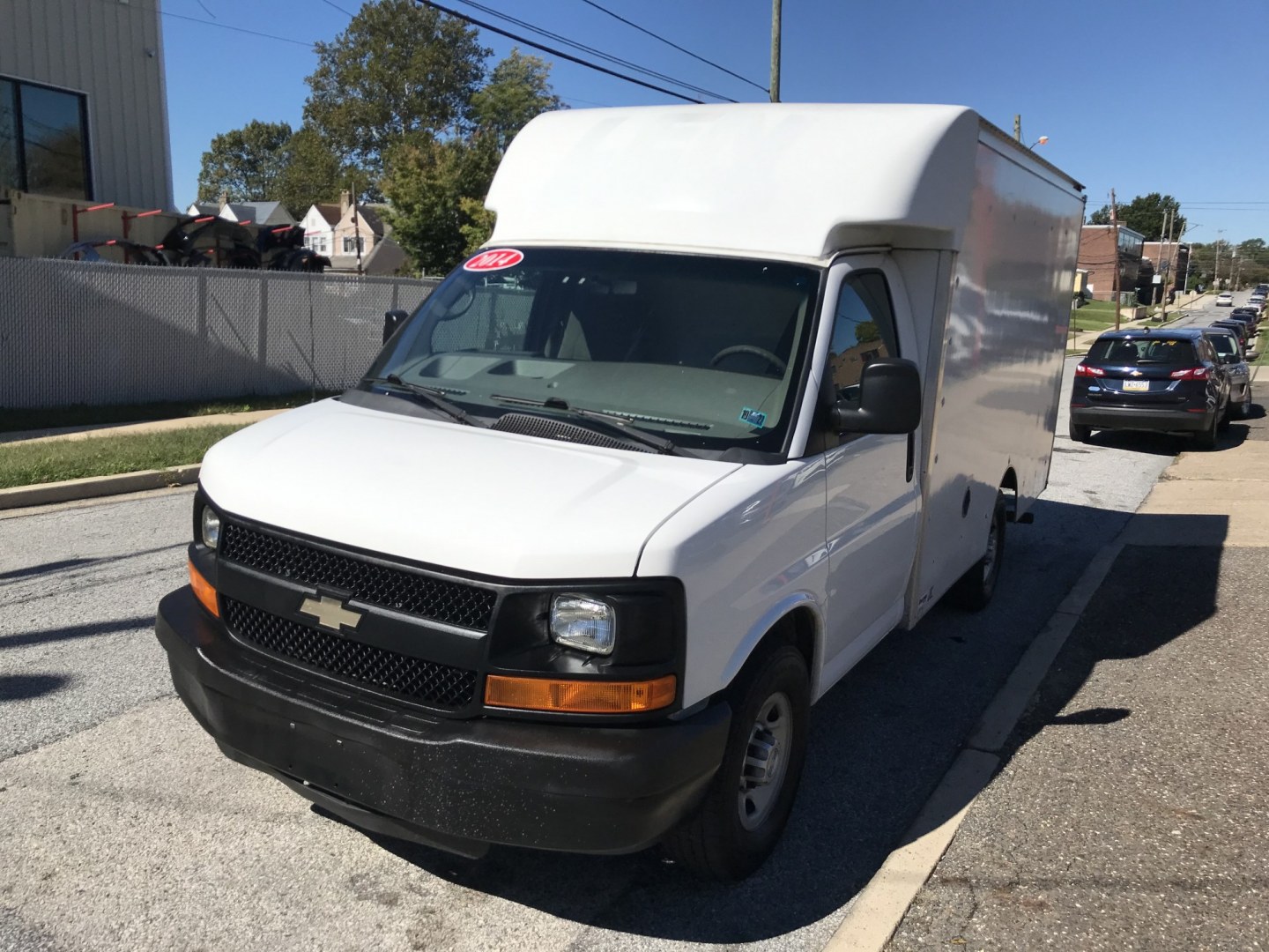 2014 White /Gray Chevrolet Express G3500 (1GB0G2CG5E1) with an 6.0L V8 OHV 16V FFV engine, 6-Speed Automatic transmission, located at 577 Chester Pike, Prospect Park, PA, 19076, (610) 237-1015, 39.886154, -75.302338 - 2014 Chevrolet Express 3500 Box Truck. Dimensions: 12 ft long, 6 1/2 ft side, 6ft 2 inch tall. New Inspection, runs EXCELLENT! This vehicle comes inspected and has been given a bumper to bumper safety check. It is very clean, reliable, and well maintained. We offer a unique pay plan that is known- Photo#3