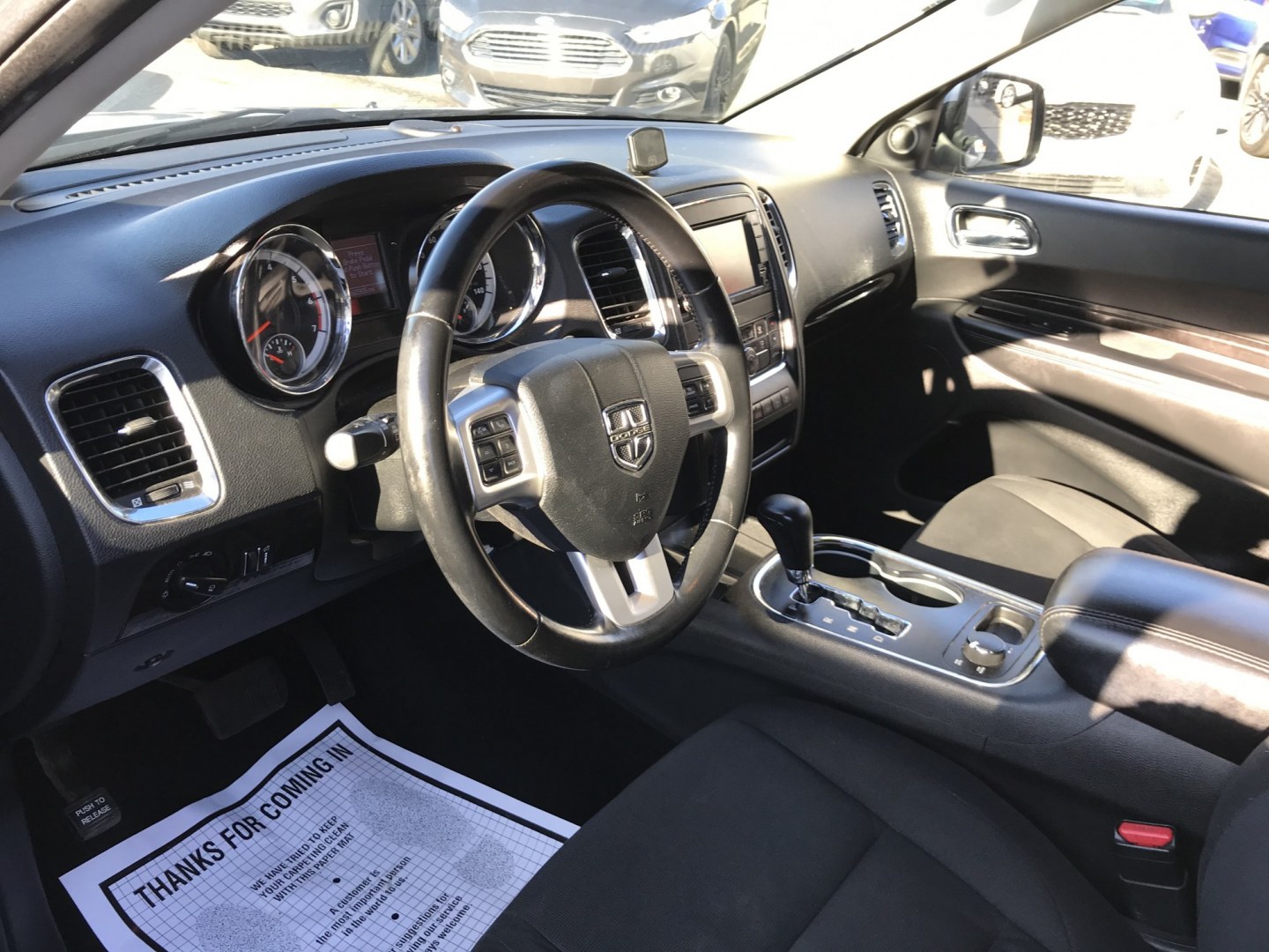 2012 Silver /Black Dodge Durango Crew AWD (1C4SDJDT2CC) with an 5.7L V8 OHV 16V engine, 5-Speed Automatic transmission, located at 577 Chester Pike, Prospect Park, PA, 19076, (610) 237-1015, 39.886154, -75.302338 - 2012 Dodge Durango CREW: 3rd row seating, AWD, backup camera, HEMI engine, new PA inspection, runs LIKE NEW! This vehicle comes inspected and has been given a bumper to bumper safety check. It is very clean, reliable, and well maintained. We offer a unique pay plan that is known for being the eas- Photo#12