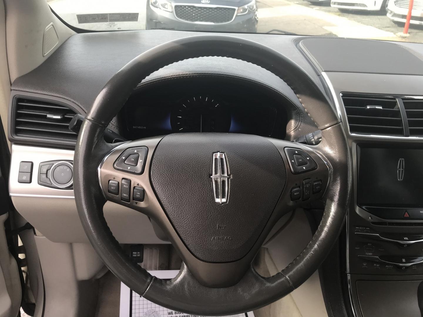 2015 Cream /Black Lincoln MKX AWD (2LMDJ8JK5FB) with an 3.7L V6 DOHC 24V engine, 6A transmission, located at 577 Chester Pike, Prospect Park, PA, 19076, (610) 237-1015, 39.886154, -75.302338 - 2015 Lincoln MKX: Only 94k miles, new PA inspection, SUPER CLEAN, runs LIKE NEW! This vehicle comes inspected and has been given a bumper to bumper safety check. It is very clean, reliable, and well maintained. We offer a unique pay plan that is known for being the easiest and fastest financing o- Photo#12