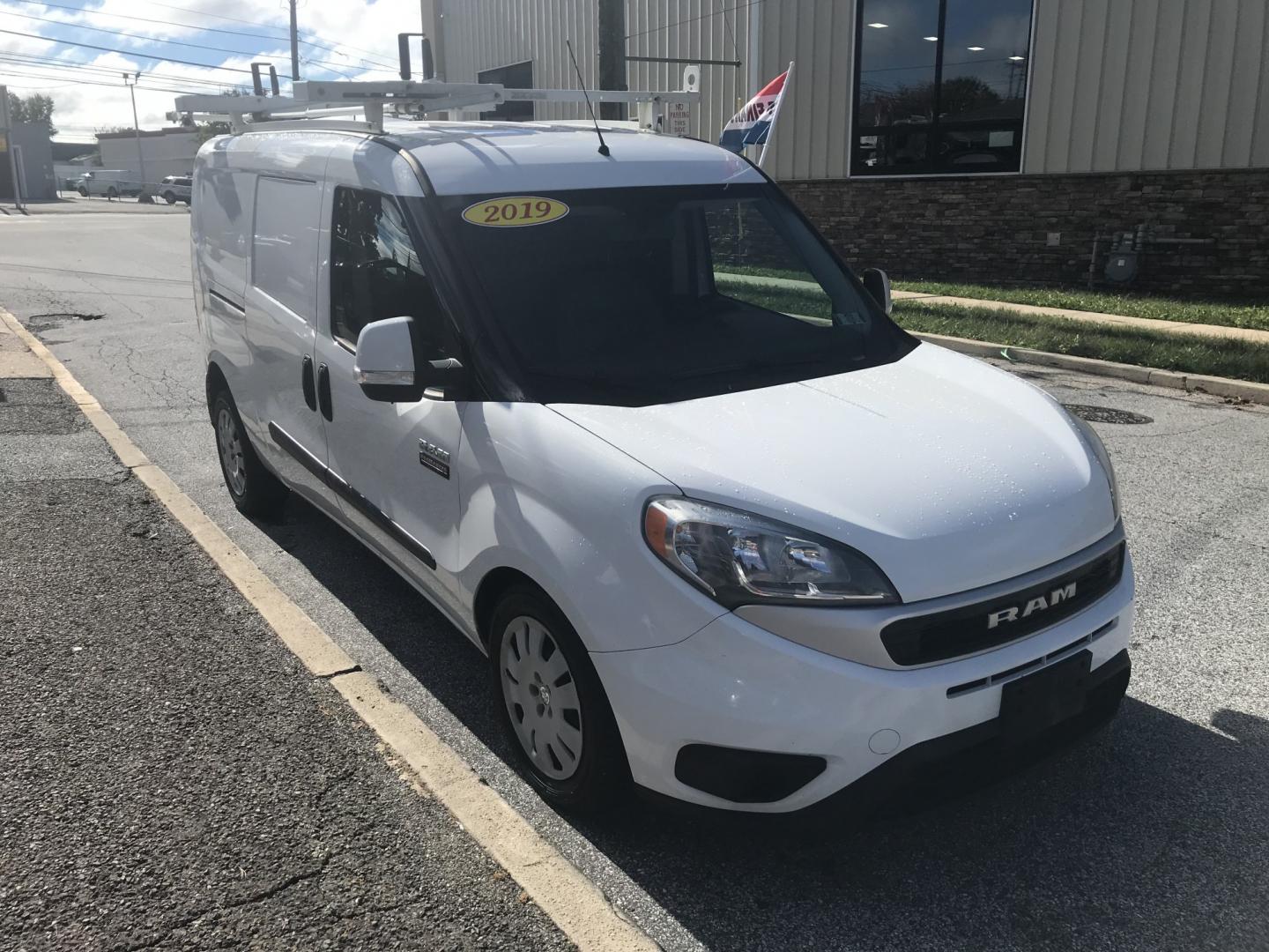 2019 White /Black Ram ProMaster City Cargo (ZFBHRFBBXK6) with an 2.4L L4 engine, 9A transmission, located at 577 Chester Pike, Prospect Park, PA, 19076, (610) 237-1015, 39.886154, -75.302338 - 2019 Ram Promaster City Cargo Van: Ladder racks, shelving, partition, backup camera, new PA inspection, FLEET MAINTAINED, runs LIKE NEW! This vehicle comes inspected and has been given a bumper to bumper safety check. It is very clean, reliable, and well maintained. We offer a unique pay plan tha- Photo#3