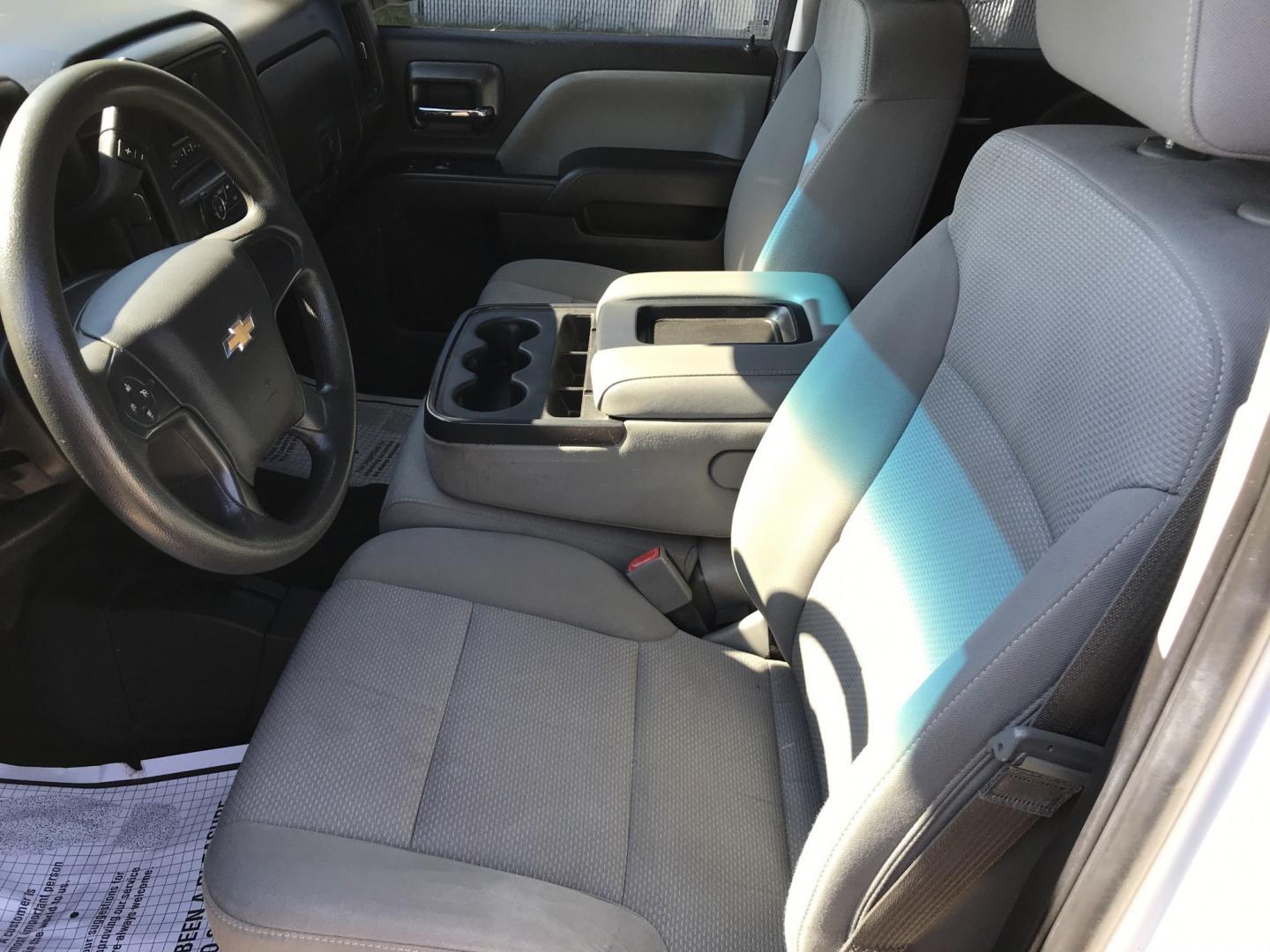 2016 White /Black Chevrolet Silverado 1500 Work Truck Double Cab 4WD (1GCVKNEH0GZ) with an 4.3L V6 OHV 12V engine, 6A transmission, located at 577 Chester Pike, Prospect Park, PA, 19076, (610) 237-1015, 39.886154, -75.302338 - 2016 Chevy Silverado 1500: 4x4, double cab, backup camera, new PA inspection, FLEET MAINTAINED! This vehicle comes inspected and has been given a bumper to bumper safety check. It is very clean, reliable, and well maintained. We offer a unique pay plan that is known for being the easiest and fast- Photo#10