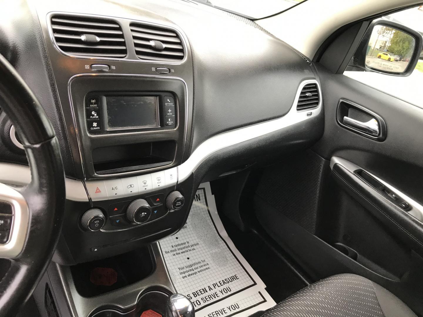 2017 Black /Black Dodge Journey SE (3C4PDCAB5HT) with an 2.4L L4 DOHC 16V engine, 4A transmission, located at 577 Chester Pike, Prospect Park, PA, 19076, (610) 237-1015, 39.886154, -75.302338 - 2017 Dodge Journey SE: Only 105k miles, 3rd row seating, new PA inspection, SUPER CLEAN, runs LIKE NEW! This vehicle comes inspected and has been given a bumper to bumper safety check. It is very clean, reliable, and well maintained. We offer a unique pay plan that is known for being the easiest- Photo#11
