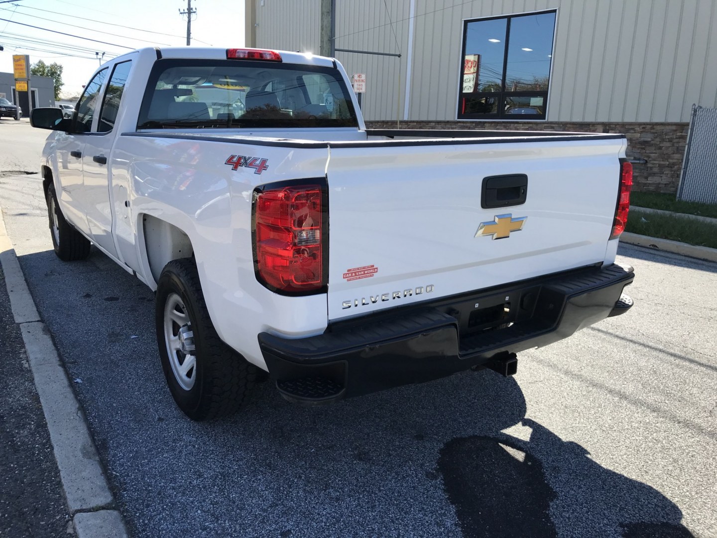 2016 White /Gray Chevrolet Silverado 1500 Work Truck Double Cab 4WD (1GCVKNEH9GZ) with an 4.3L V6 OHV 12V engine, 6A transmission, located at 577 Chester Pike, Prospect Park, PA, 19076, (610) 237-1015, 39.886154, -75.302338 - 2016 Chevy Silverado 1500: 4x4, double cab, backup camera, new PA inspection, FLEET MAINTAINED! This vehicle comes inspected and has been given a bumper to bumper safety check. It is very clean, reliable, and well maintained. We offer a unique pay plan that is known for being the easiest and fast- Photo#5