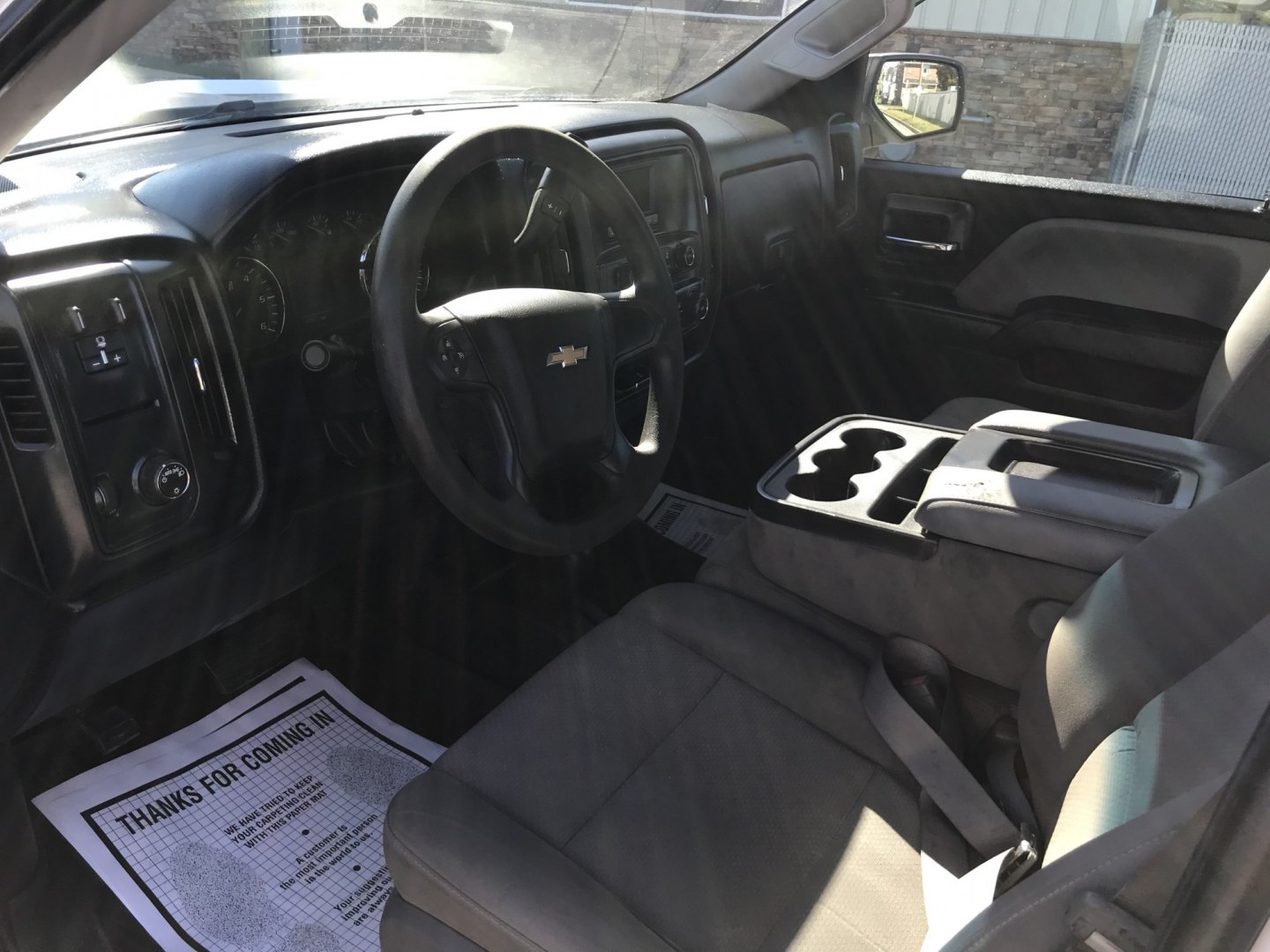 2016 White /Gray Chevrolet Silverado 1500 Work Truck Double Cab 4WD (1GCVKNEH9GZ) with an 4.3L V6 OHV 12V engine, 6A transmission, located at 577 Chester Pike, Prospect Park, PA, 19076, (610) 237-1015, 39.886154, -75.302338 - 2016 Chevy Silverado 1500: 4x4, double cab, backup camera, new PA inspection, FLEET MAINTAINED! This vehicle comes inspected and has been given a bumper to bumper safety check. It is very clean, reliable, and well maintained. We offer a unique pay plan that is known for being the easiest and fast- Photo#10