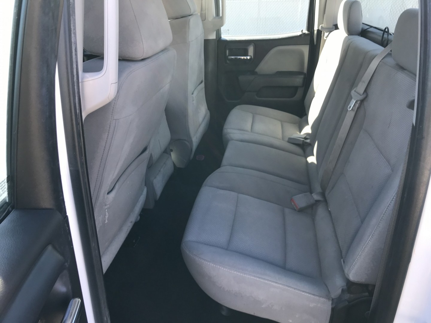 2016 White /Gray Chevrolet Silverado 1500 Work Truck Double Cab 4WD (1GCVKNEH9GZ) with an 4.3L V6 OHV 12V engine, 6A transmission, located at 577 Chester Pike, Prospect Park, PA, 19076, (610) 237-1015, 39.886154, -75.302338 - 2016 Chevy Silverado 1500: 4x4, double cab, backup camera, new PA inspection, FLEET MAINTAINED! This vehicle comes inspected and has been given a bumper to bumper safety check. It is very clean, reliable, and well maintained. We offer a unique pay plan that is known for being the easiest and fast- Photo#18