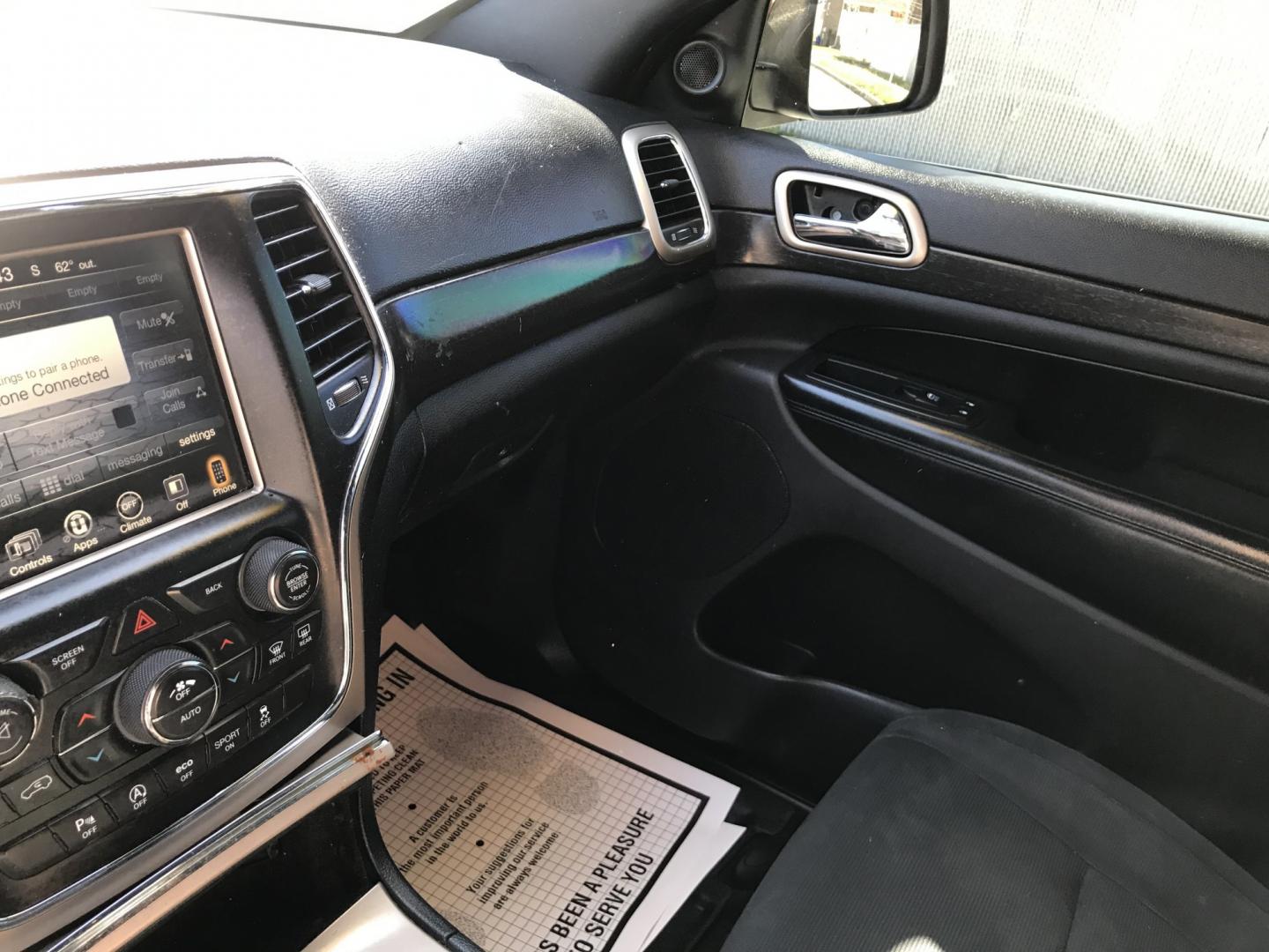 2017 Maroon /Gray Jeep Grand Cherokee Laredo 4WD (1C4RJFAG7HC) with an 3.6L V6 DOHC 24V engine, 8A transmission, located at 577 Chester Pike, Prospect Park, PA, 19076, (610) 237-1015, 39.886154, -75.302338- Photo#13