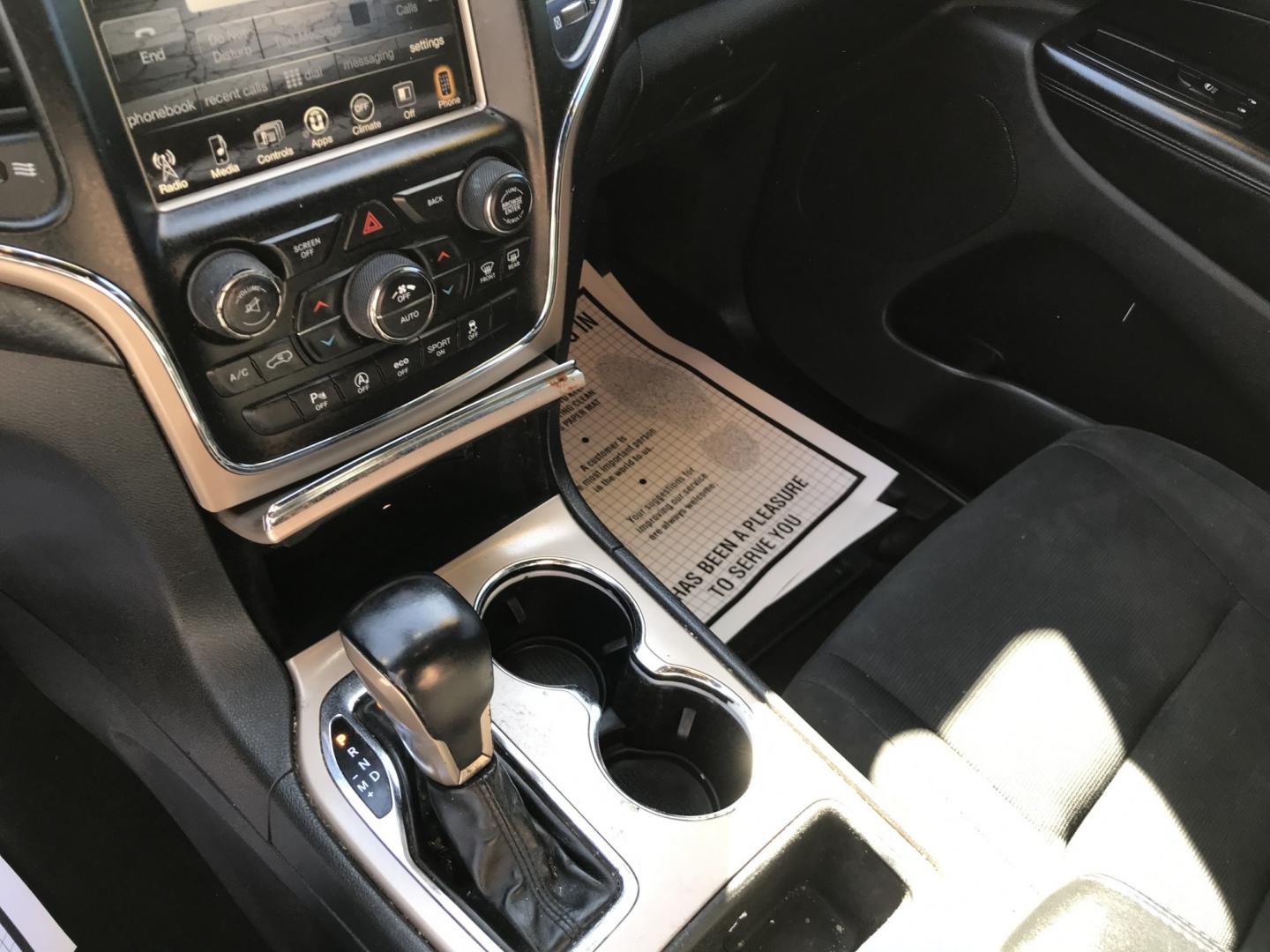 2017 Maroon /Gray Jeep Grand Cherokee Laredo 4WD (1C4RJFAG7HC) with an 3.6L V6 DOHC 24V engine, 8A transmission, located at 577 Chester Pike, Prospect Park, PA, 19076, (610) 237-1015, 39.886154, -75.302338- Photo#12