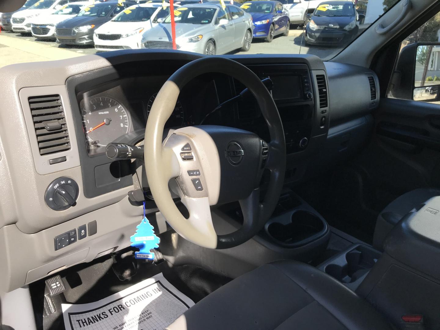 2018 White /Gray Nissan NV Cargo 2500 HD S V6 High Roof (1N6BF0LY1JN) with an 4.0L V6 engine, 5A transmission, located at 577 Chester Pike, Prospect Park, PA, 19076, (610) 237-1015, 39.886154, -75.302338- Photo#11