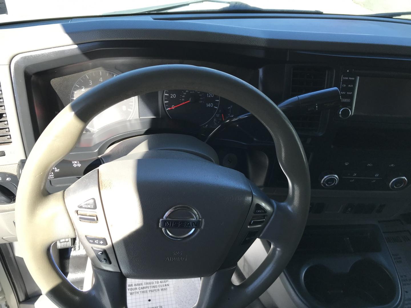2018 White /Gray Nissan NV Cargo 2500 HD S V6 High Roof (1N6BF0LY1JN) with an 4.0L V6 engine, 5A transmission, located at 577 Chester Pike, Prospect Park, PA, 19076, (610) 237-1015, 39.886154, -75.302338- Photo#12