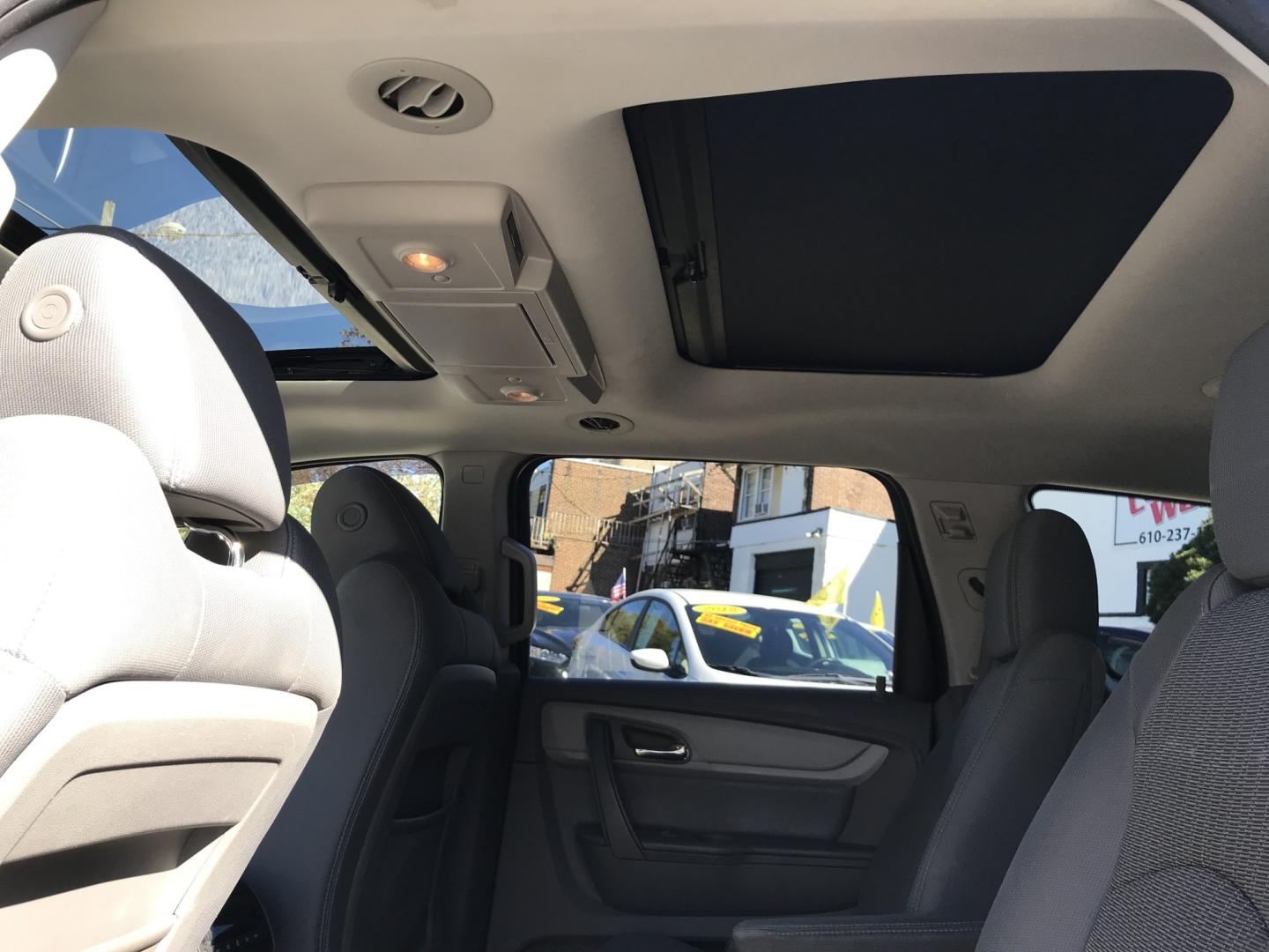 2017 Gold /Beige Chevrolet Traverse 1LT AWD (1GNKVGKD9HJ) with an 3.6L V6 DOHC 24V engine, 6A transmission, located at 577 Chester Pike, Prospect Park, PA, 19076, (610) 237-1015, 39.886154, -75.302338 - 2017 Chevrolet Traverse LT: Double sunroofs, backup camera, DVD player, AWD, 3rd row seating, new PA inspection, SUPER CLEAN, runs LIKE NEW! This vehicle comes inspected and has been given a bumper to bumper safety check. It is very clean, reliable, and well maintained. We offer a unique pay plan- Photo#21