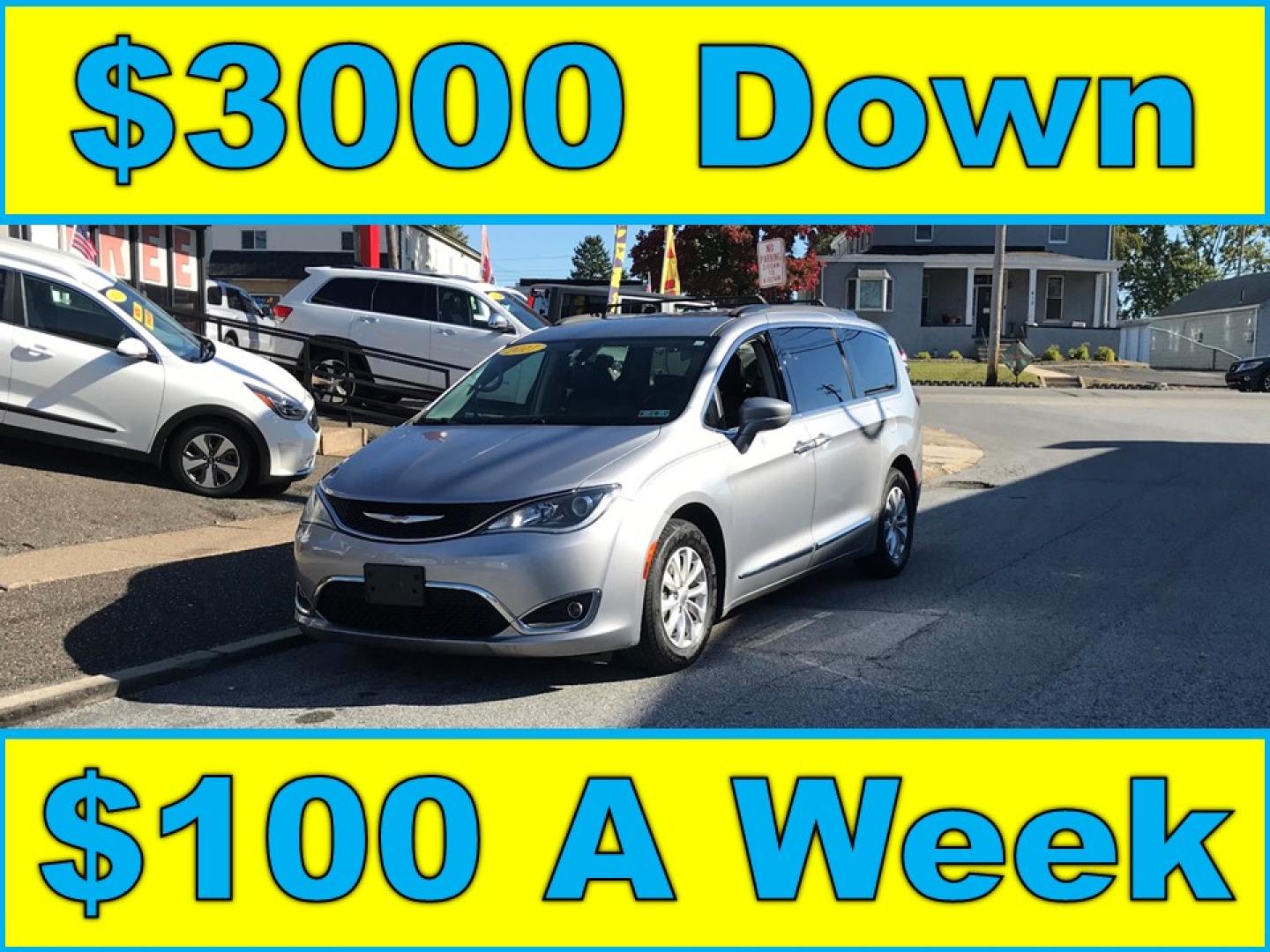 2017 Silver /Black Chrysler Pacifica Touring (2C4RC1BG1HR) with an 3.6L V6 DOHC 24V engine, 6A transmission, located at 577 Chester Pike, Prospect Park, PA, 19076, (610) 237-1015, 39.886154, -75.302338 - 2017 Chrysler Pacifica Touring: Backup camera, navigation system, stow and go seating, new PA inspection, runs LIKE NEW! This vehicle comes inspected and has been given a bumper to bumper safety check. It is very clean, reliable, and well maintained. We offer a unique pay plan that is known for b- Photo#0