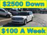 2013 White /Beige Ford Flex SEL FWD (2FMGK5C88DB) with an 3.5L V6 DOHC 24V engine, 6-Speed Automatic Overdrive transmission, located at 577 Chester Pike, Prospect Park, PA, 19076, (610) 237-1015, 39.886154, -75.302338 - 2013 Ford Flex SEL: Navigation system, 3rd row seating, sunroofs, new PA inspection, SUPER CLEAN, runs LIKE NEW! This vehicle comes inspected and has been given a bumper to bumper safety check. It is very clean, reliable, and well maintained. We offer a unique pay plan that is known for being the- Photo#0