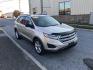 2018 Gold /Beige Ford Edge SE AWD (2FMPK4G96JB) with an 2.0L L4 DOHC 16V engine, 6A transmission, located at 577 Chester Pike, Prospect Park, PA, 19076, (610) 237-1015, 39.886154, -75.302338 - 2018 Ford Edge SE: Only 93k miles, AWD, backup camera, new PA inspection, SUPER CLEAN, runs LIKE NEW! This vehicle comes inspected and has been given a bumper to bumper safety check. It is very clean, reliable, and well maintained. We offer a unique pay plan that is known for being the easiest an- Photo#3