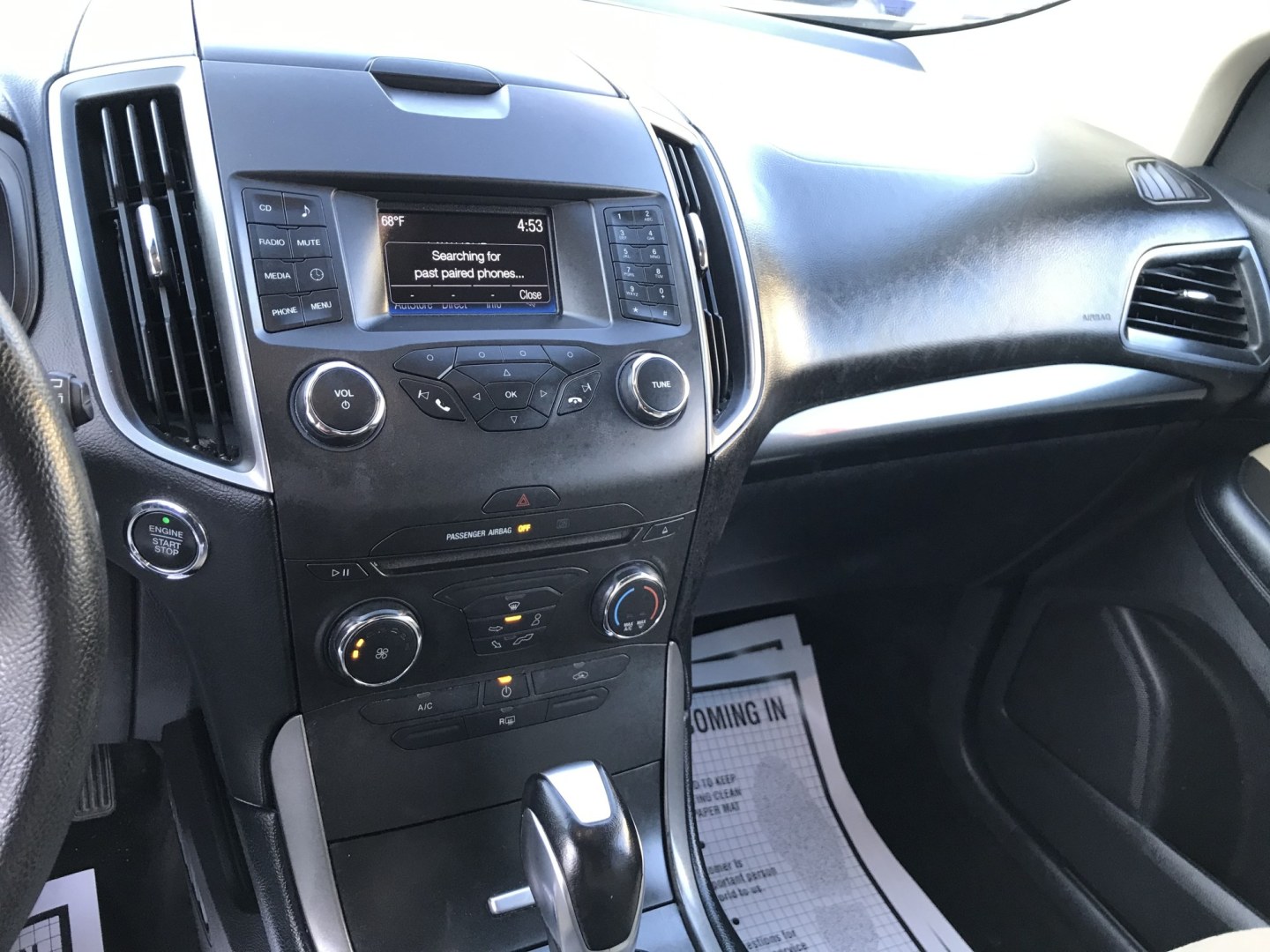 2018 Gold /Beige Ford Edge SE AWD (2FMPK4G96JB) with an 2.0L L4 DOHC 16V engine, 6A transmission, located at 577 Chester Pike, Prospect Park, PA, 19076, (610) 237-1015, 39.886154, -75.302338 - 2018 Ford Edge SE: Only 93k miles, AWD, backup camera, new PA inspection, SUPER CLEAN, runs LIKE NEW! This vehicle comes inspected and has been given a bumper to bumper safety check. It is very clean, reliable, and well maintained. We offer a unique pay plan that is known for being the easiest an- Photo#12